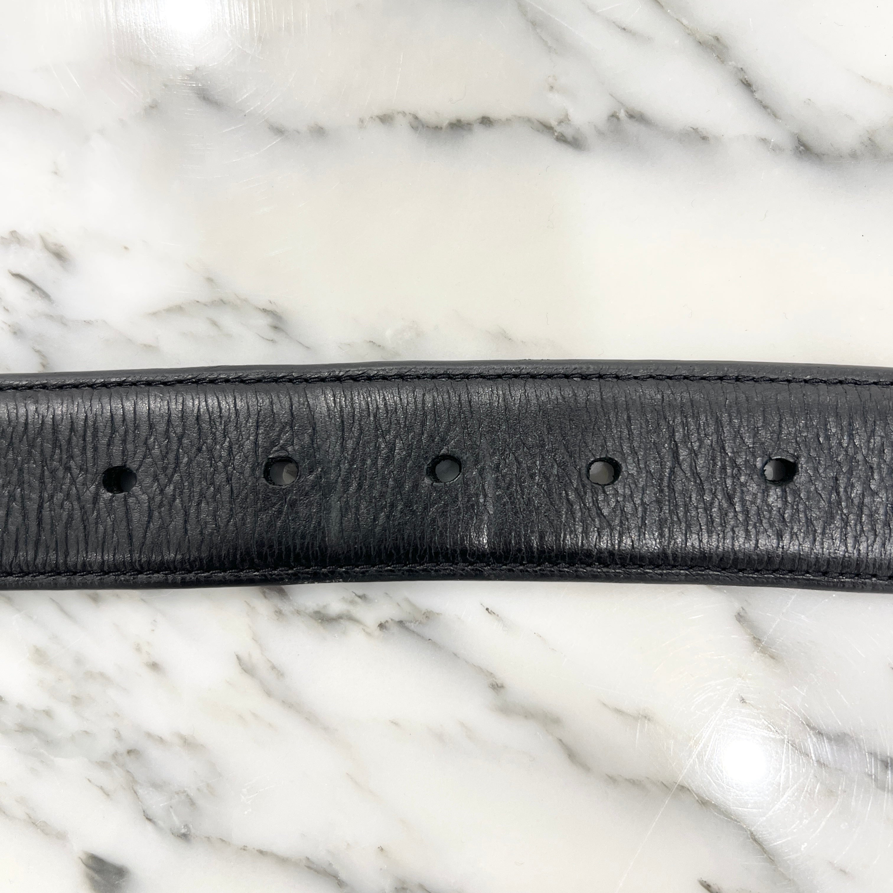 CHROME HEARTS Gunslinger Leather Belt Size 38 クロムハーツ ガンスリンガー レザーベルト サイズ38
