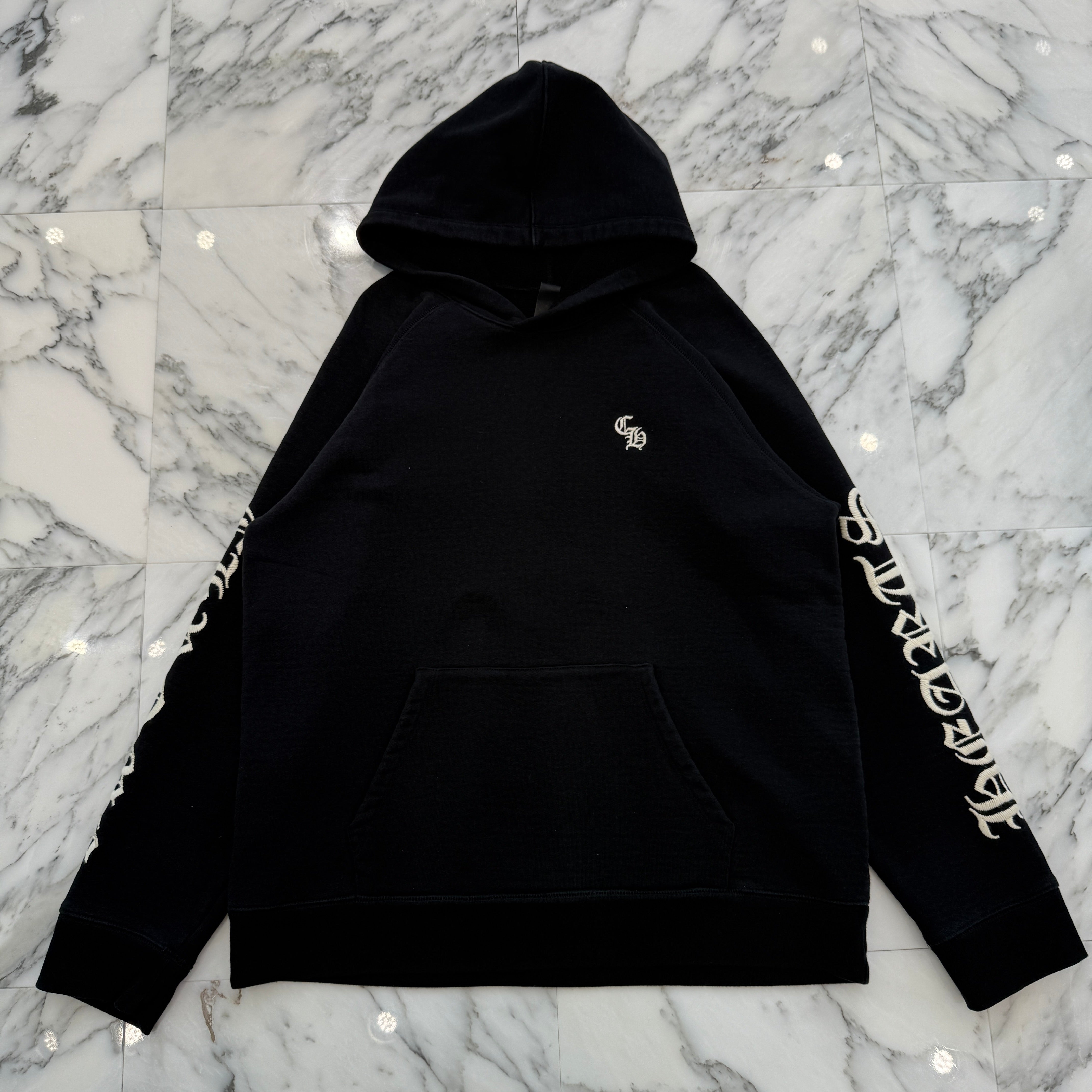CHROME HEARTS Y NOT SLO RIDE Pullover Hoodie Size XL クロムハーツ ワイノット スローライド プルオーバーフーディ パーカー サイズXL
