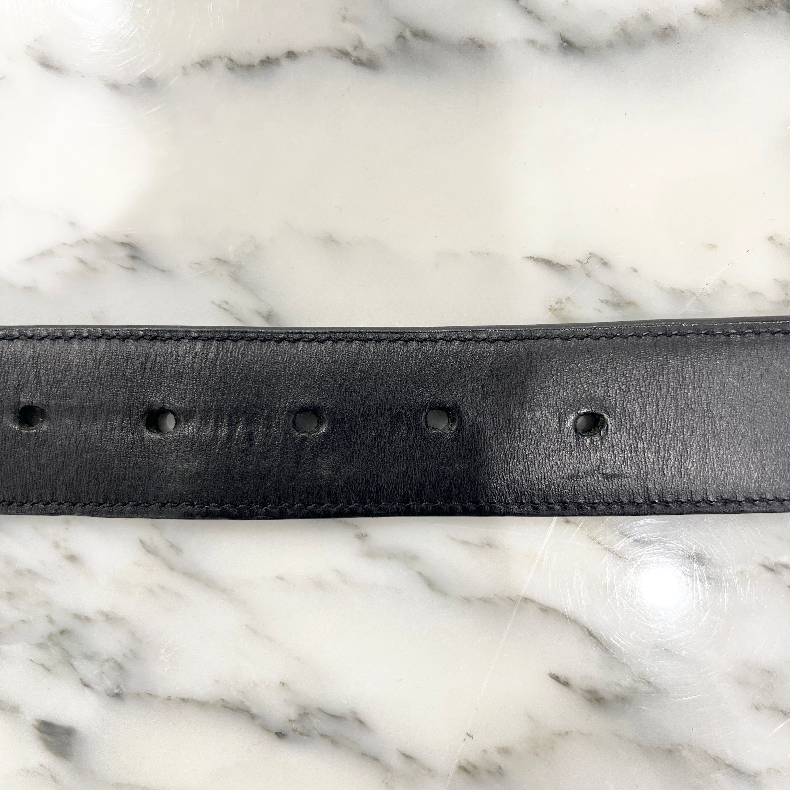 CHROME HEARTS Gunslinger Leather Belt Size 38 クロムハーツ ガンスリンガー レザーベルト サイズ38