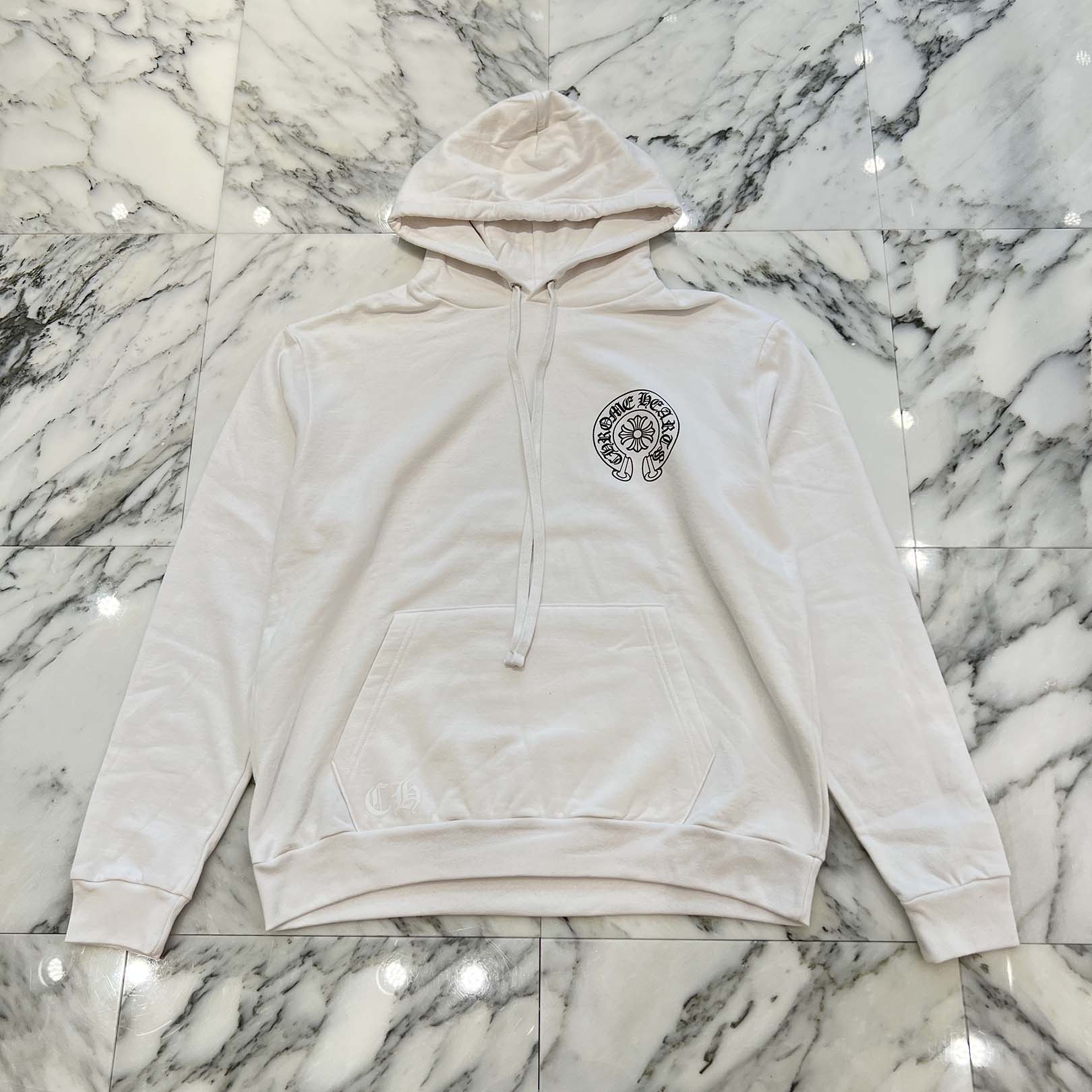 CHROME HEARTS Miami Limited Horseshoe Pullover Hoodie Size M クロムハーツ マイアミ限定 ホースシュー プルオーバー フーディ サイズM