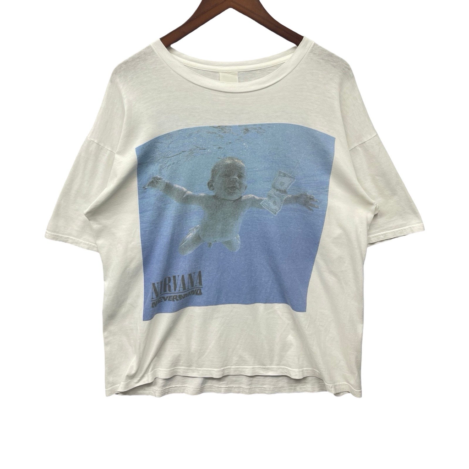 Vintage 90’s Nirvana "Never Mind" 1992 S/S Tee Size XL