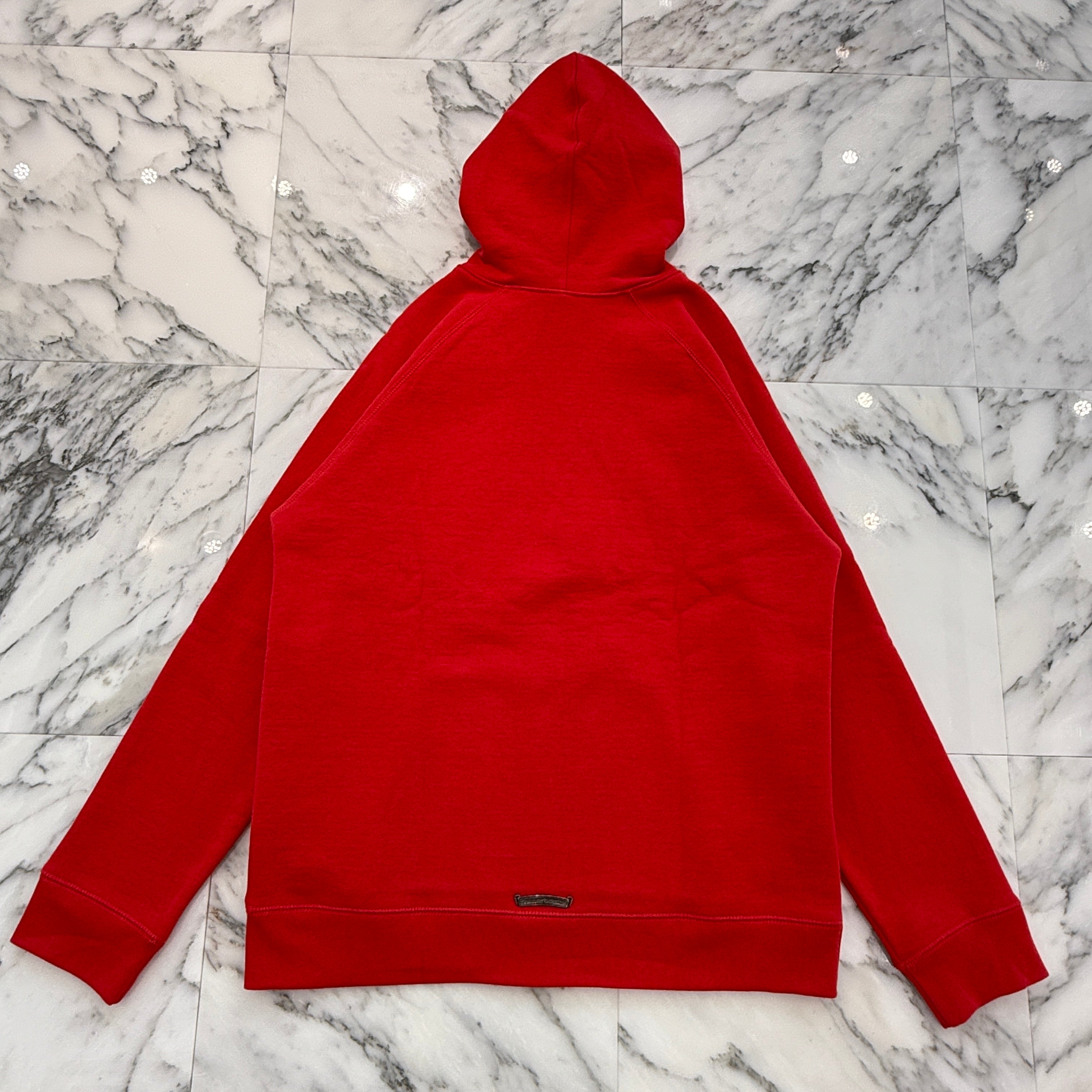 CHROME HEARTS Y NOT King Taco Cemetery Cross Embroidery Pullover Hoodie Size XL クロムハーツ ワイノット キングタコ セメタリークロス 刺繍 プルオーバーフーディ サイズXL