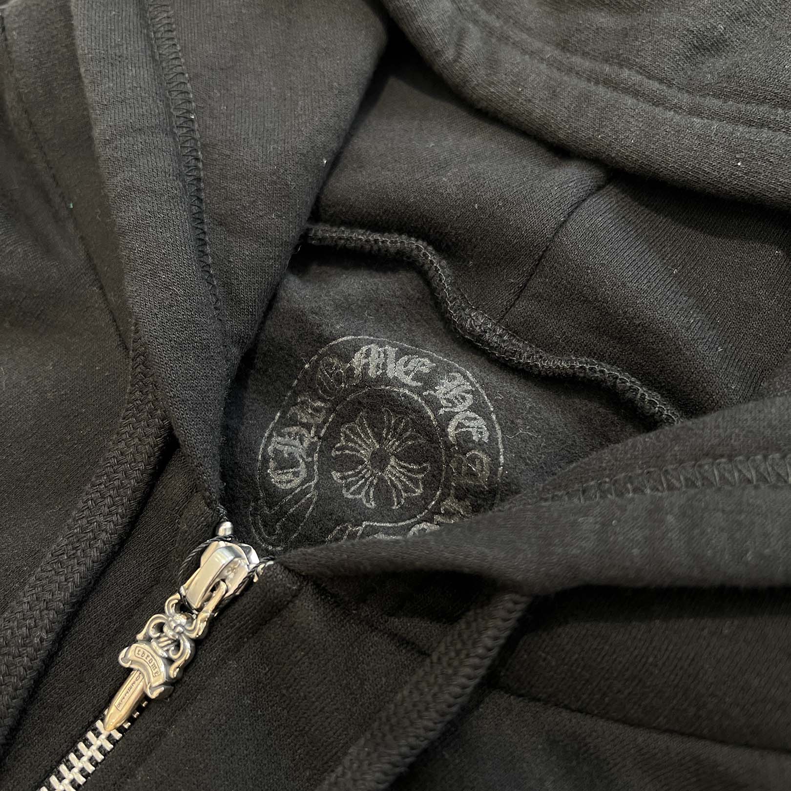 CHROME HEARTS OSAKA Limited Horseshoe Zip Up Hoodie Size L クロム