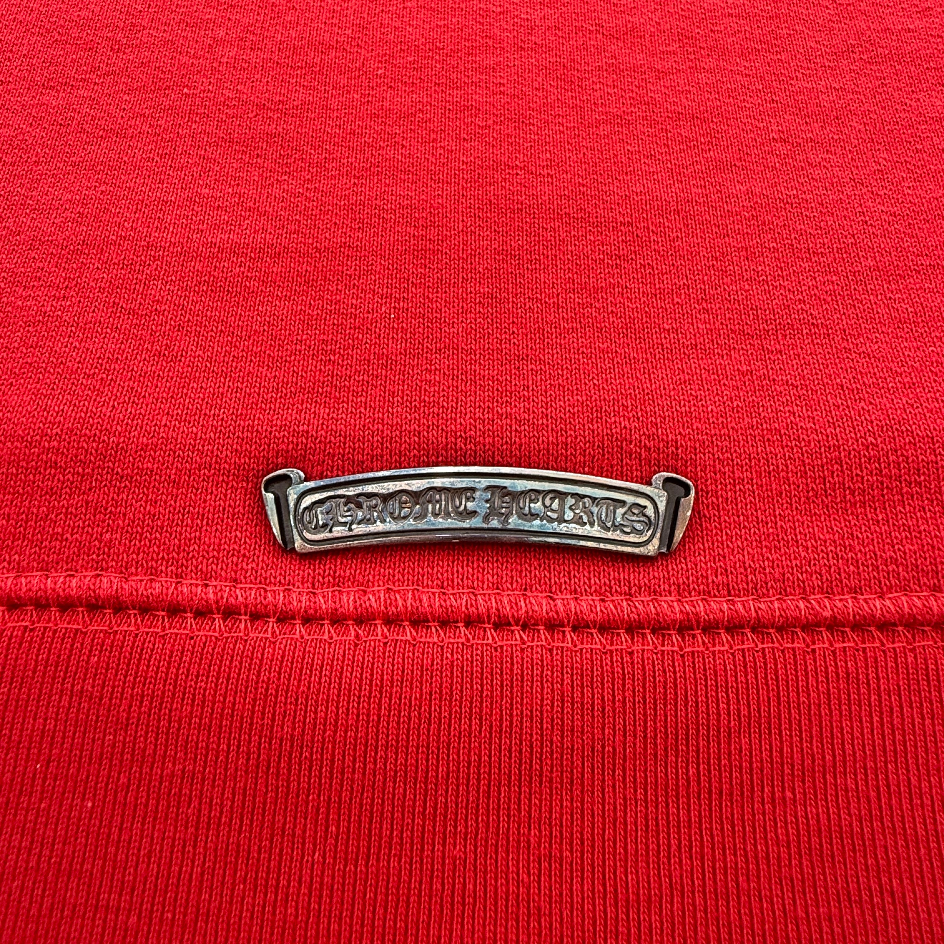 CHROME HEARTS Y NOT King Taco Cemetery Cross Embroidery Pullover Hoodie Size XL クロムハーツ ワイノット キングタコ セメタリークロス 刺繍 プルオーバーフーディ サイズXL