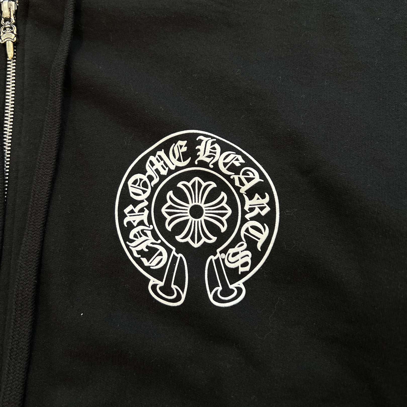CHROME HEARTS OSAKA Limited Horseshoe Zip Up Hoodie Size L クロム