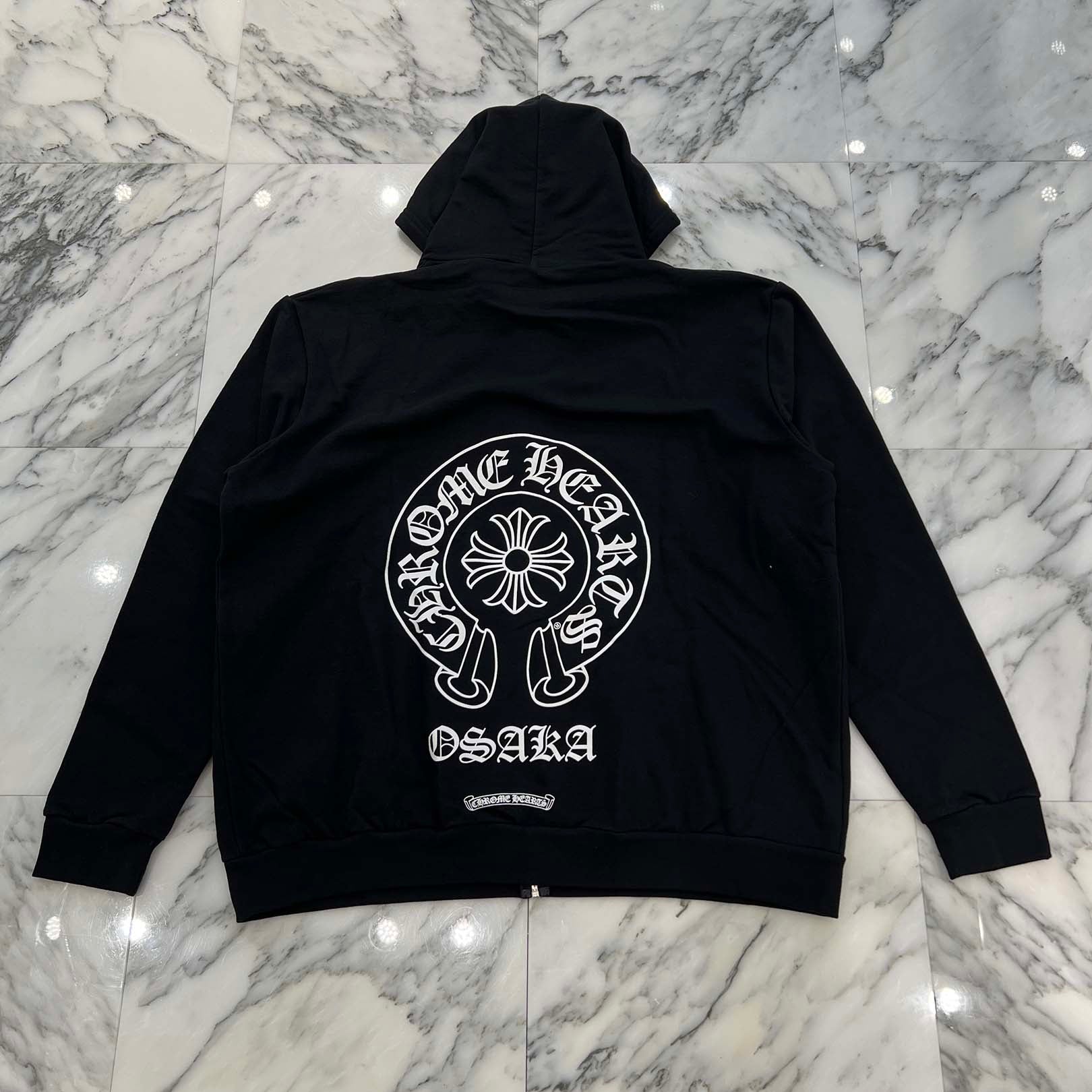 CHROME HEARTS OSAKA Limited Horseshoe Zip Up Hoodie Size XL クロムハーツ 大阪限定 ホースシュー ジップアップ フーディ サイズXL