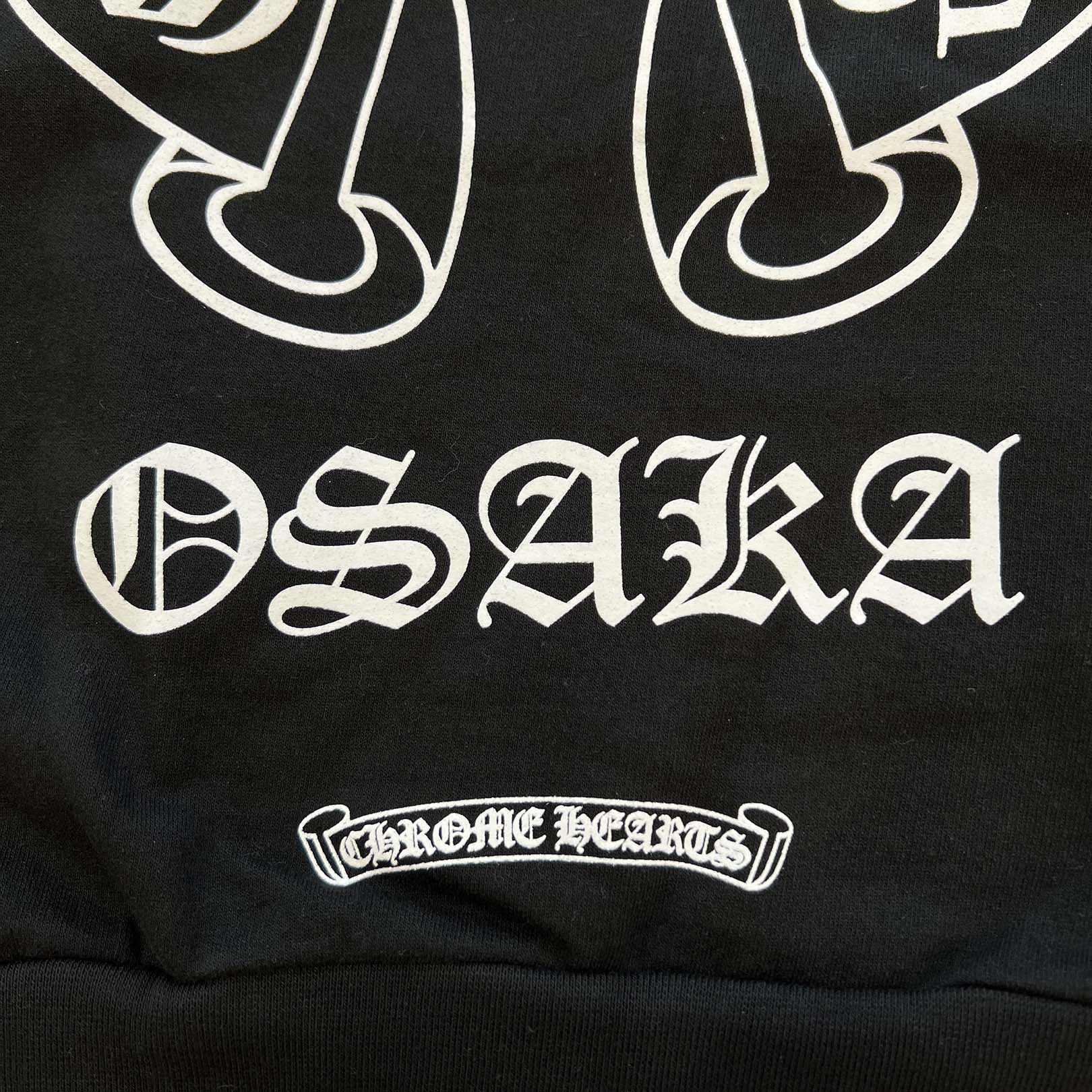CHROME HEARTS OSAKA Limited Horseshoe Zip Up Hoodie Size L クロム