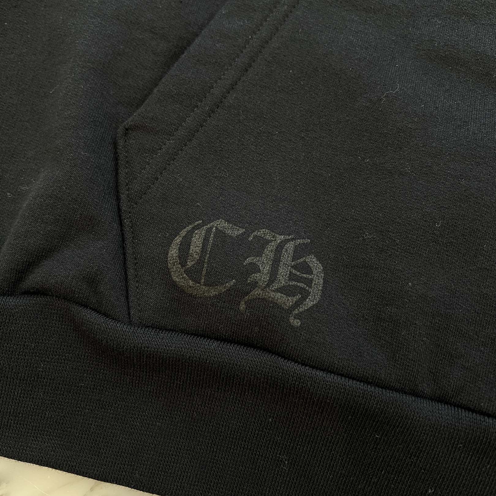 CHROME HEARTS NYC Exclusive Back Scroll Logo Zip Up Hoodie Size XL クロムハーツ ニューヨーク限定 バックスクロールロゴ ジップアップフーディ サイズXL