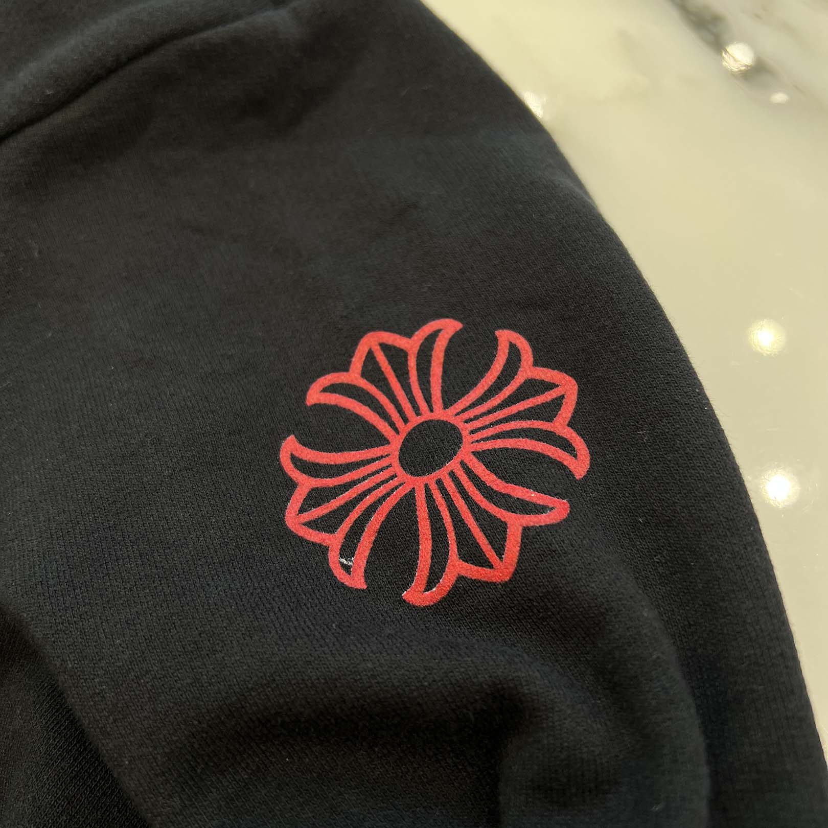 CHROME HEARTS NYC Exclusive Back Scroll Logo Zip Up Hoodie Size XL クロムハーツ ニューヨーク限定 バックスクロールロゴ ジップアップフーディ サイズXL