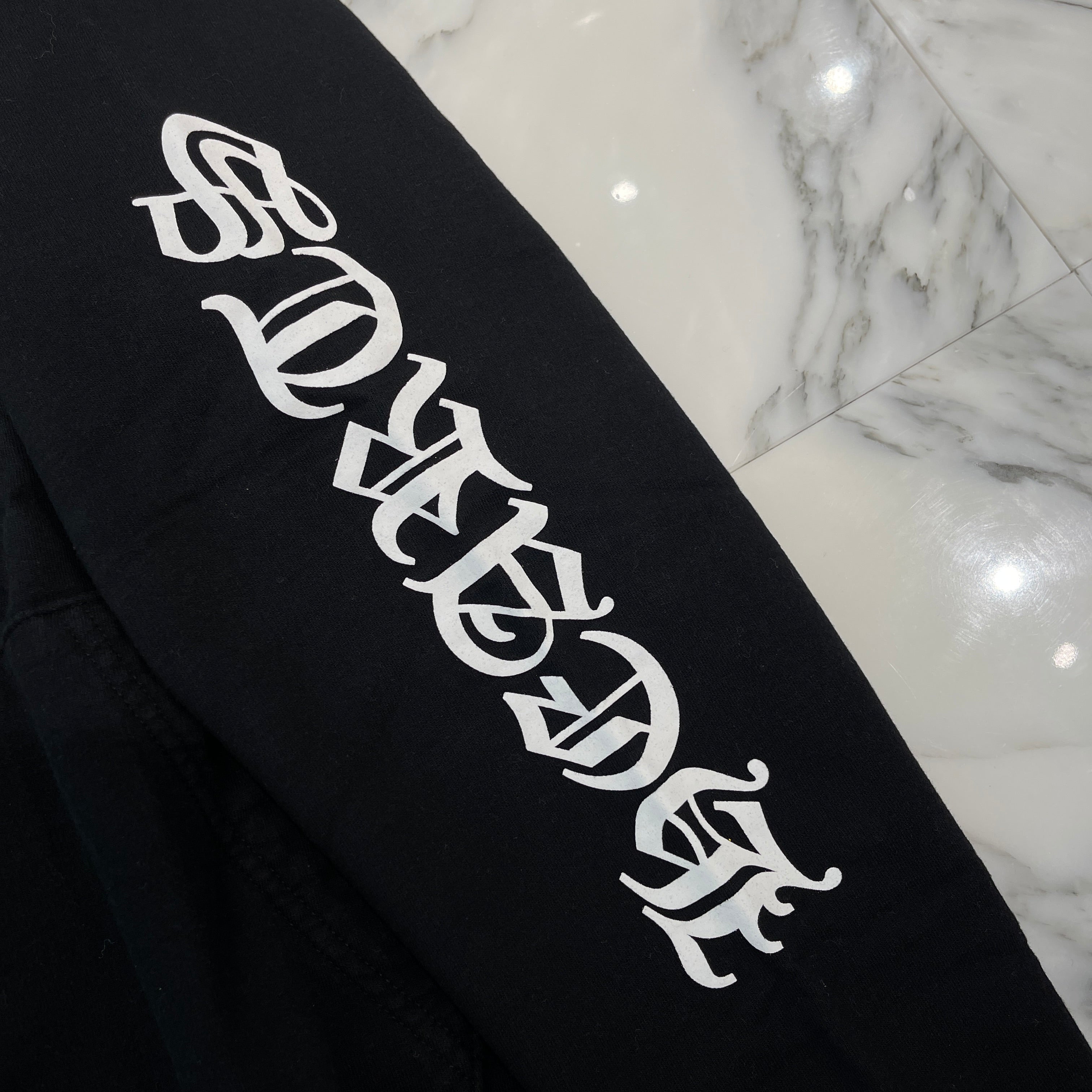 CHROME HEARTS × MATTY BOY Chomper Horseshoe Pullover Hoodie Size XL クロムハーツ × マッティボーイ チョンパー ホースシュー プルオーバーフーディ サイズXL