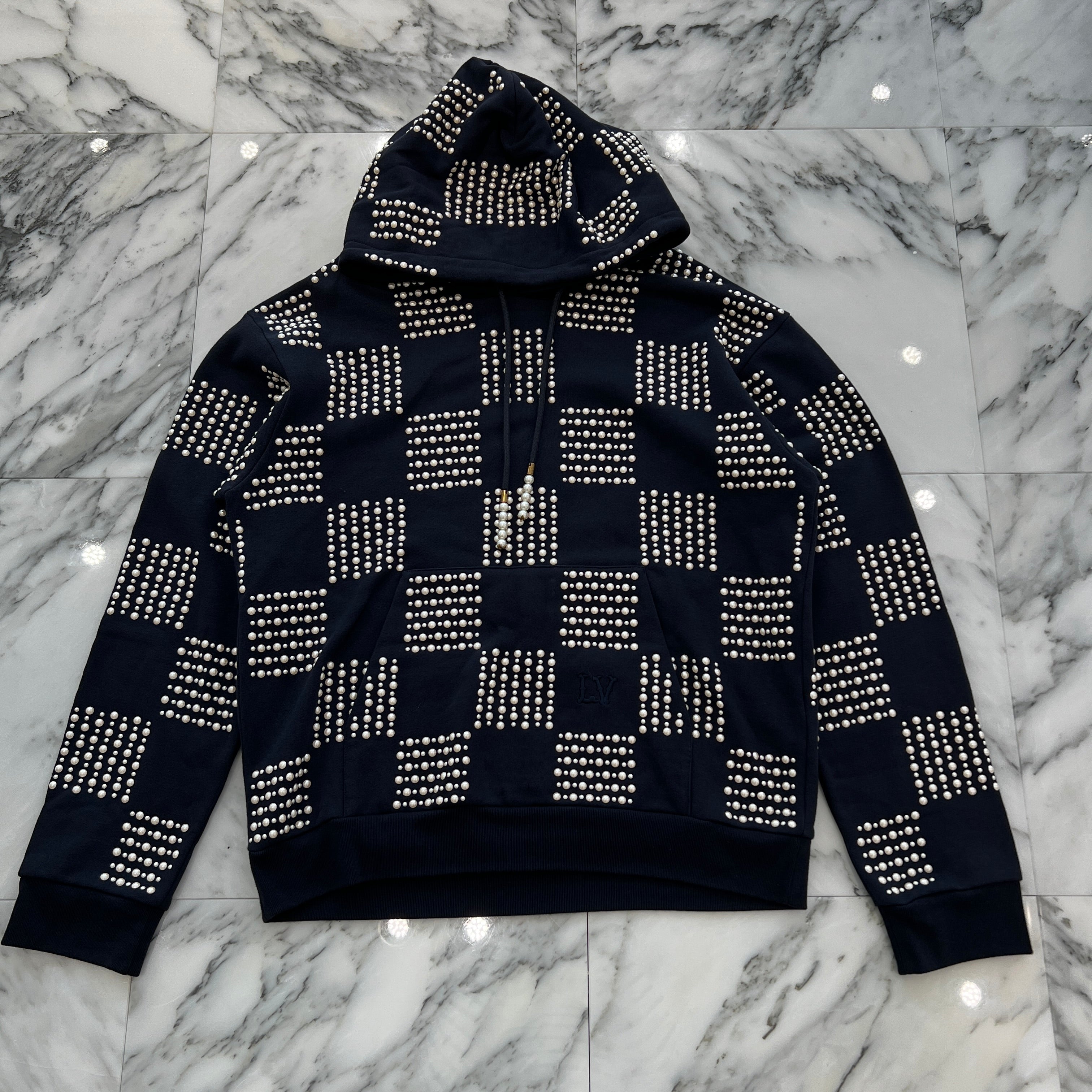 LOUIS VUITTON 2024SS Cotton With Pearl Demier Embroidery