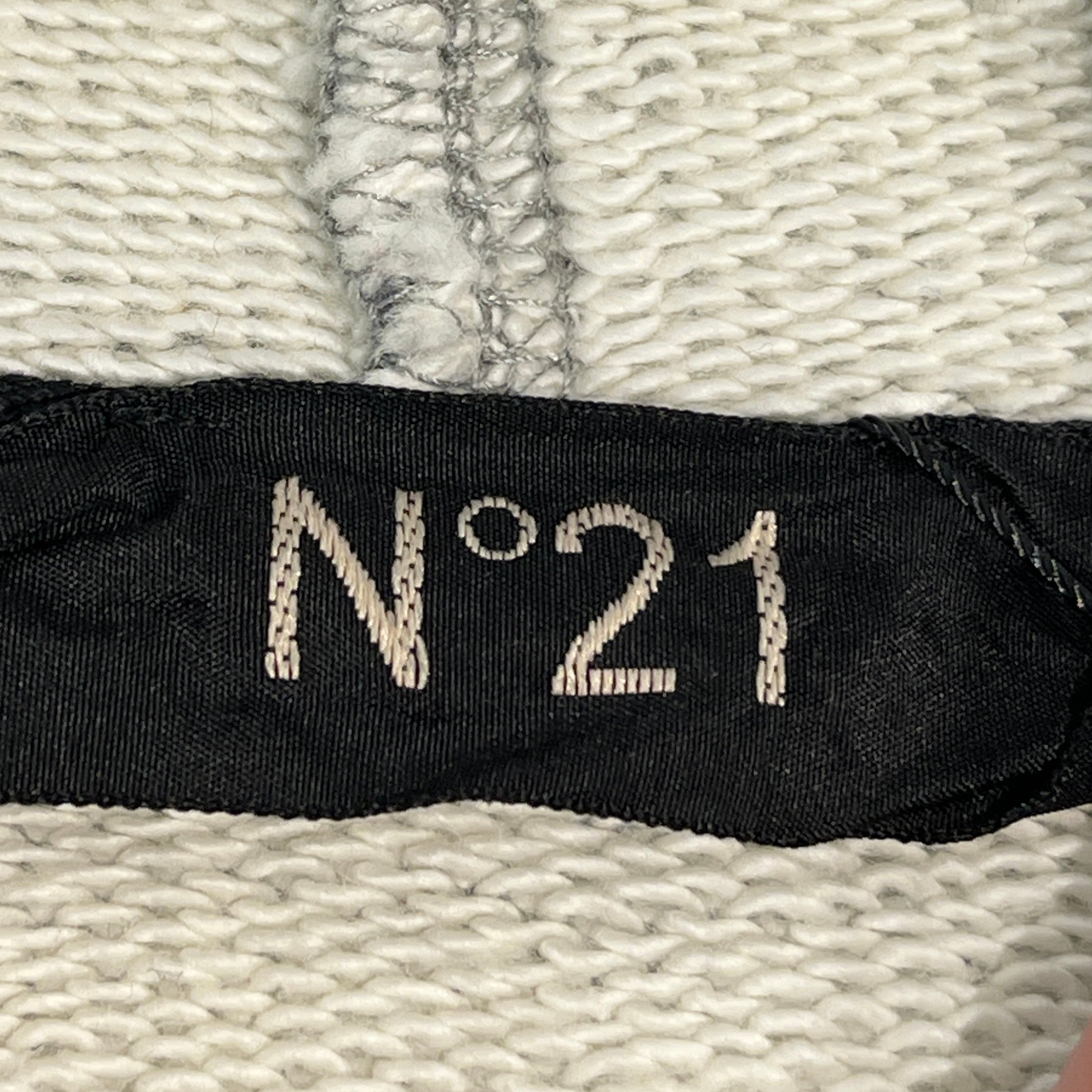 N°21 Clothes Are Torn Pullover Hoodie P21IN1M E0614063 Size S ヌメロヴェントゥーノ クロウズ アー トーン プルオーバーフーディー サイズS