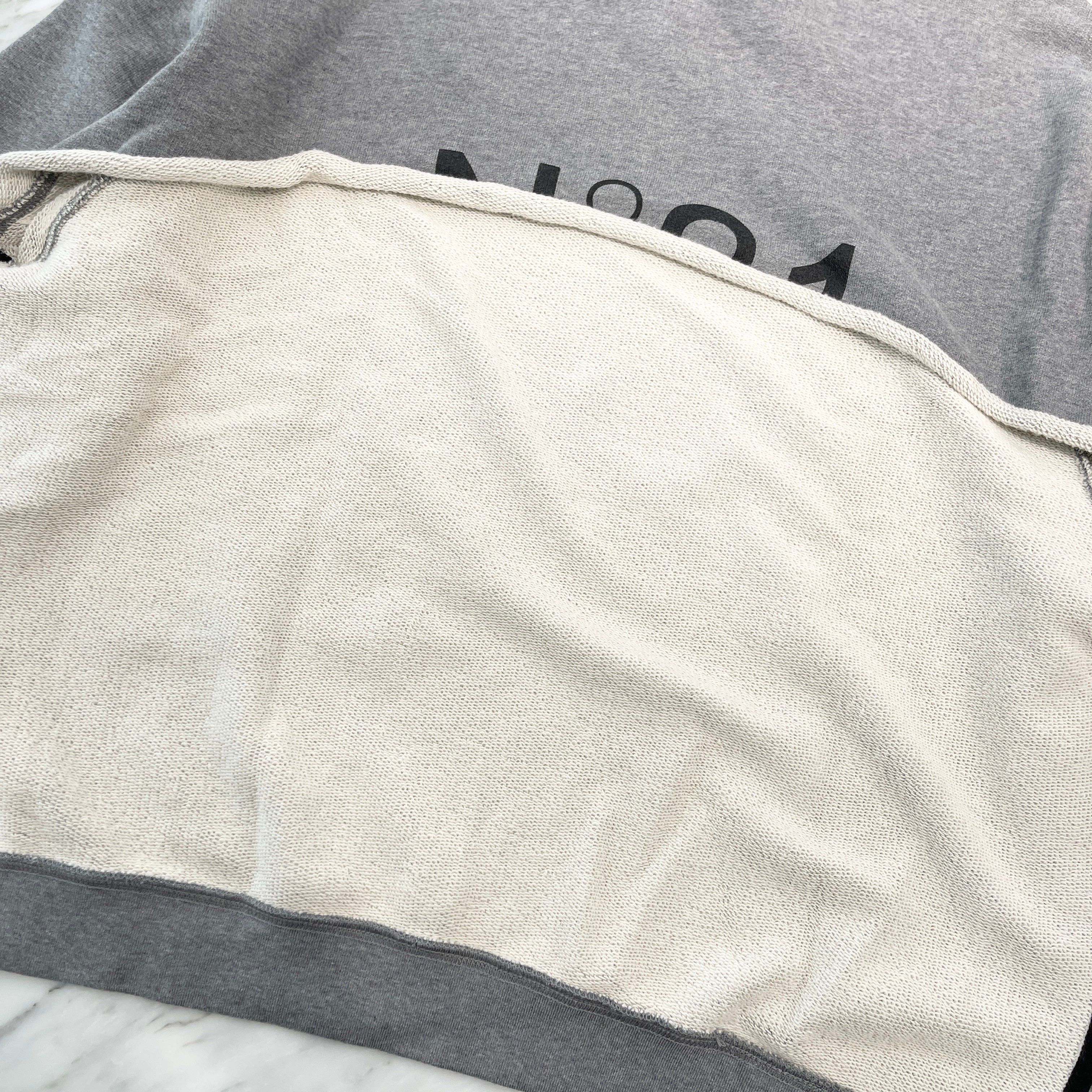 N°21 Clothes Are Torn Pullover Hoodie P21IN1M E0614063 Size S ヌメロヴェントゥーノ クロウズ アー トーン プルオーバーフーディー サイズS