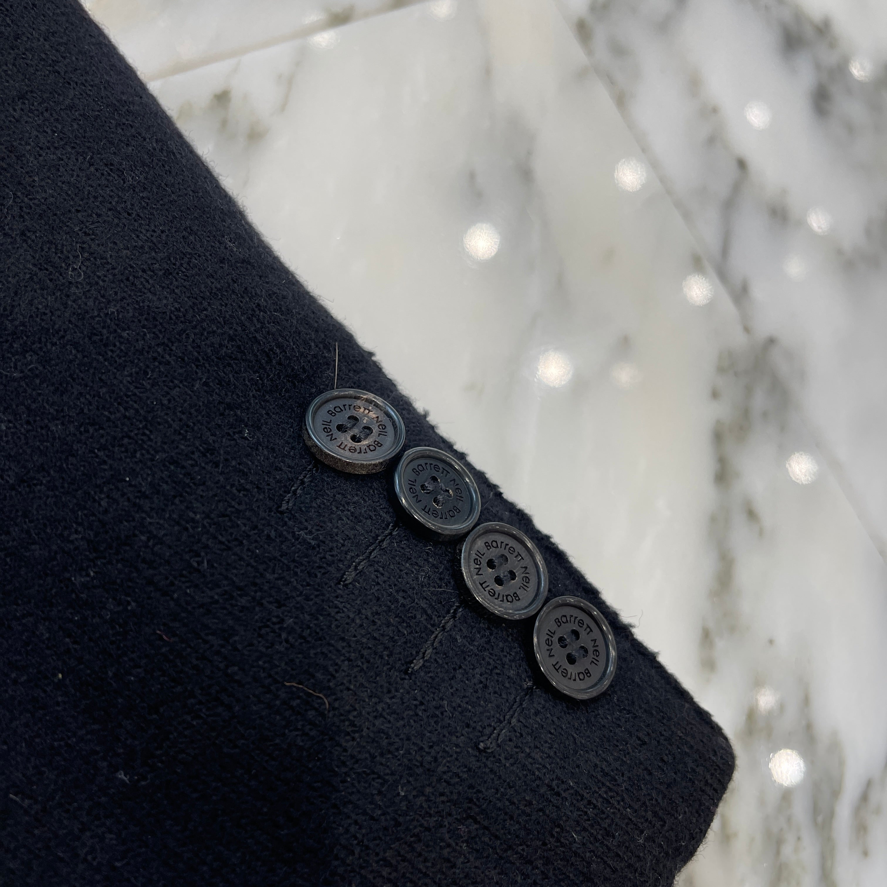 NEIL BARRETT Wool Short Coat PBG1234Z-1224 Size 50 ニールバレット