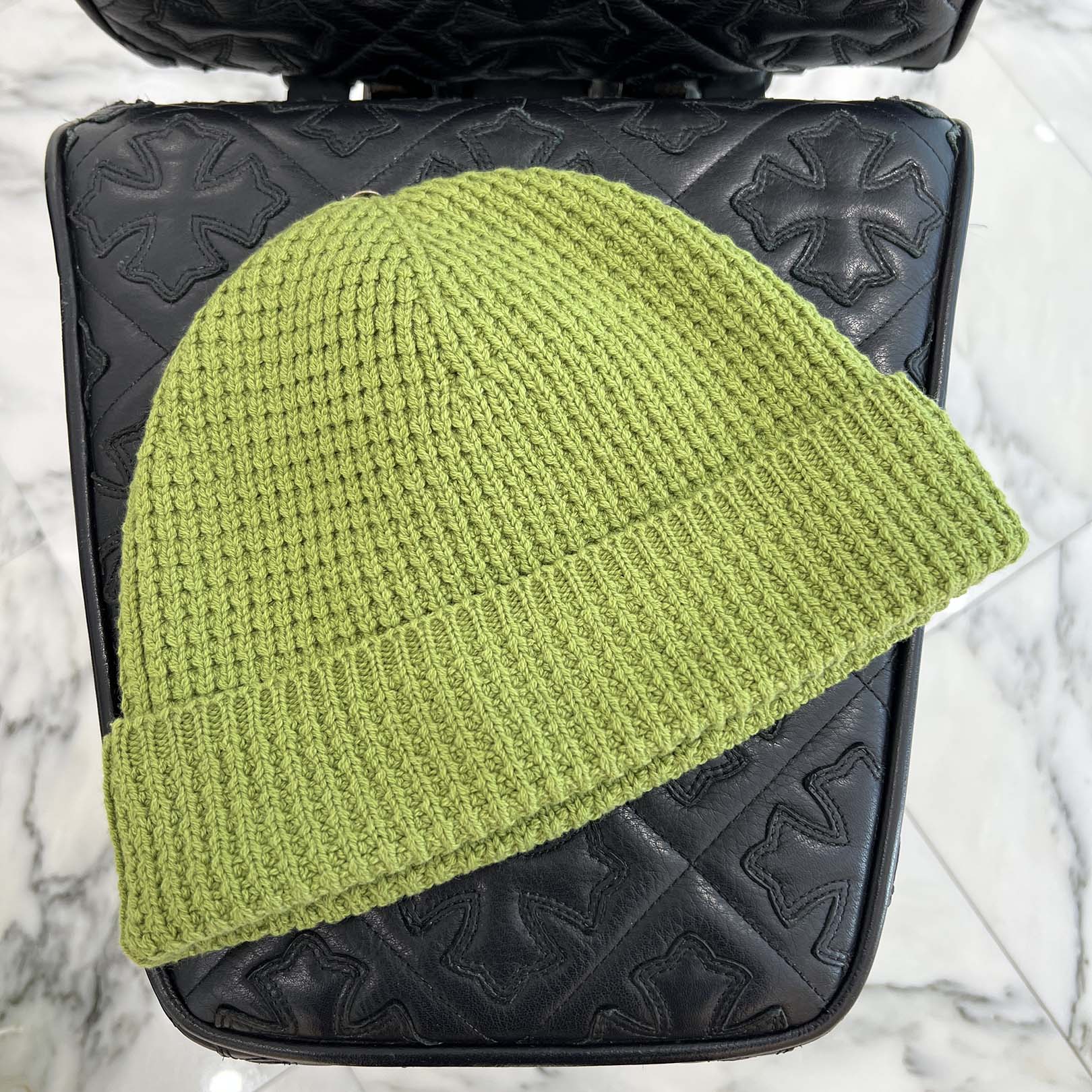 CHROME HEARTS Hit & Run Cashmere Knit Beanie Size ONE SIZE (53-60) クロムハーツ ヒットアンドラン カシミア ニットビーニー サイズ ONE SIZE (53-60)