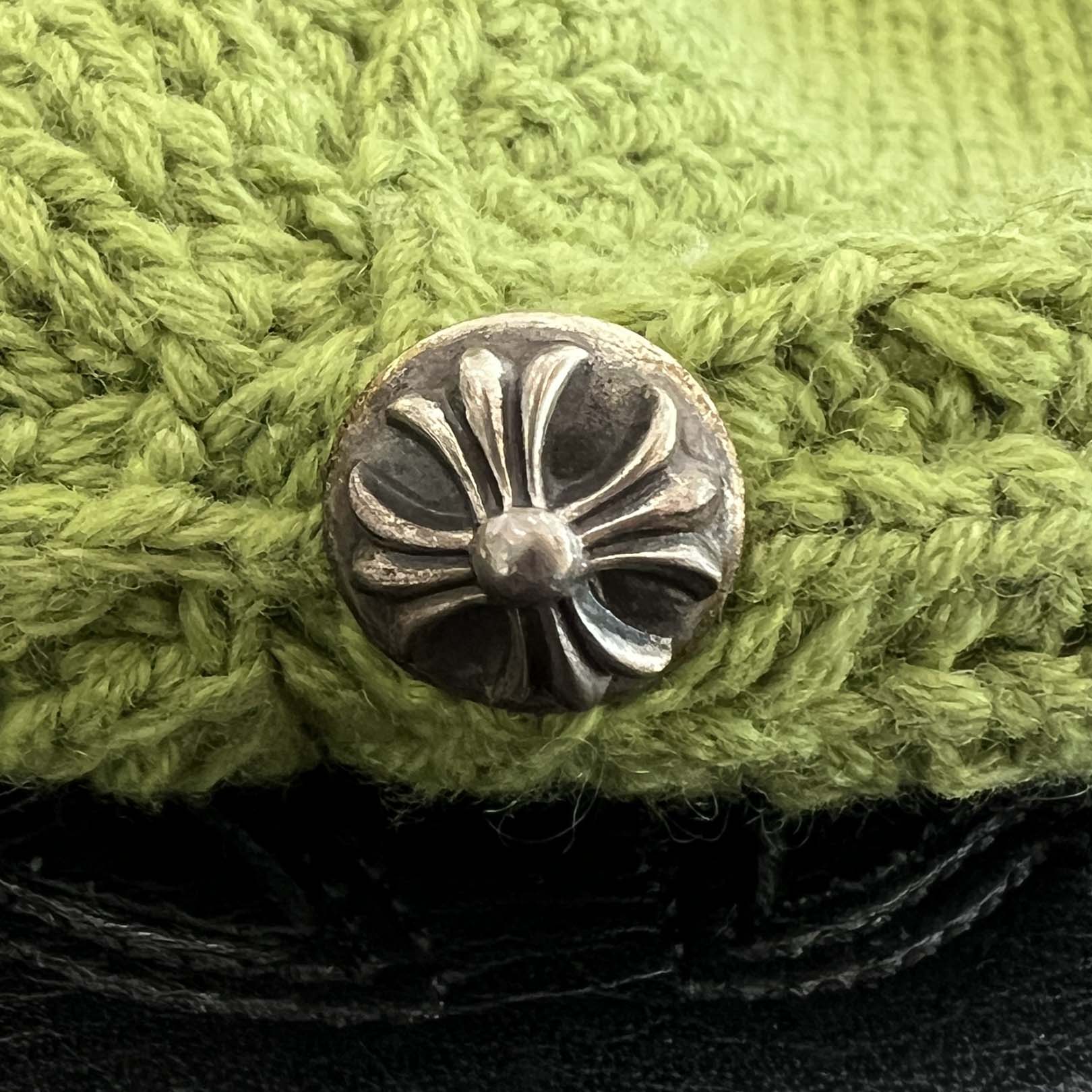 CHROME HEARTS Hit & Run Cashmere Knit Beanie Size ONE SIZE (53-60) クロムハーツ ヒットアンドラン カシミア ニットビーニー サイズ ONE SIZE (53-60)