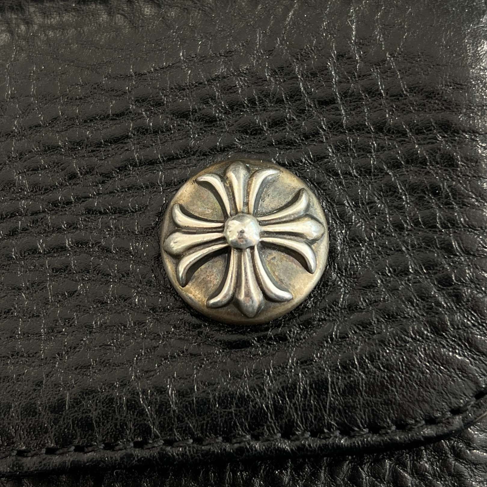 CHROME HEARTS Wave Cross Ball Wallet クロムハーツ ウェーブクロスボール ウォレット