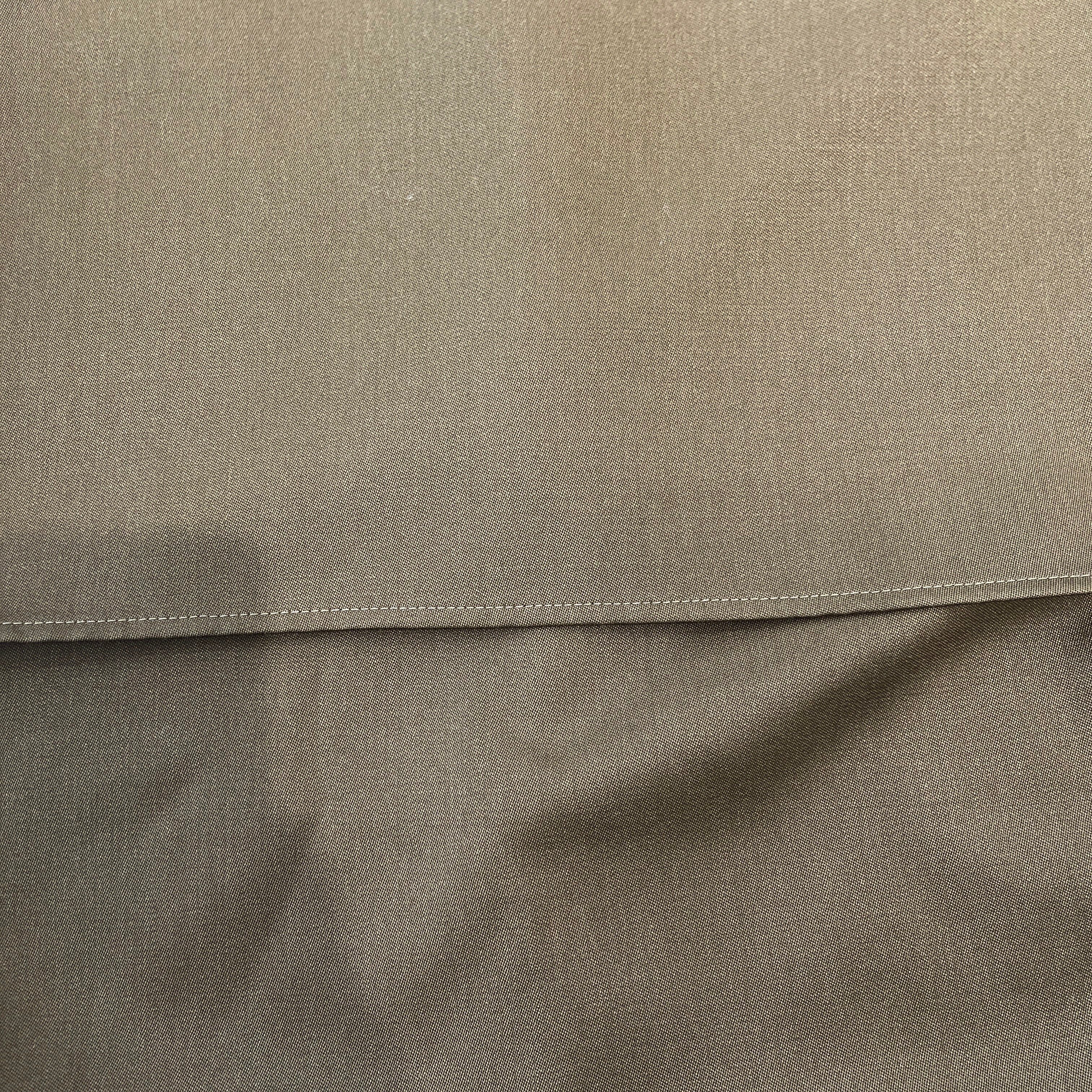 BOTTEGA VENETA 2024AW Grained Poudre Double Layer Shirt 772378VKIS0 Size 44 ボッテガヴェネタ グレインド プードル ダブル レイヤーシャツ サイズ44