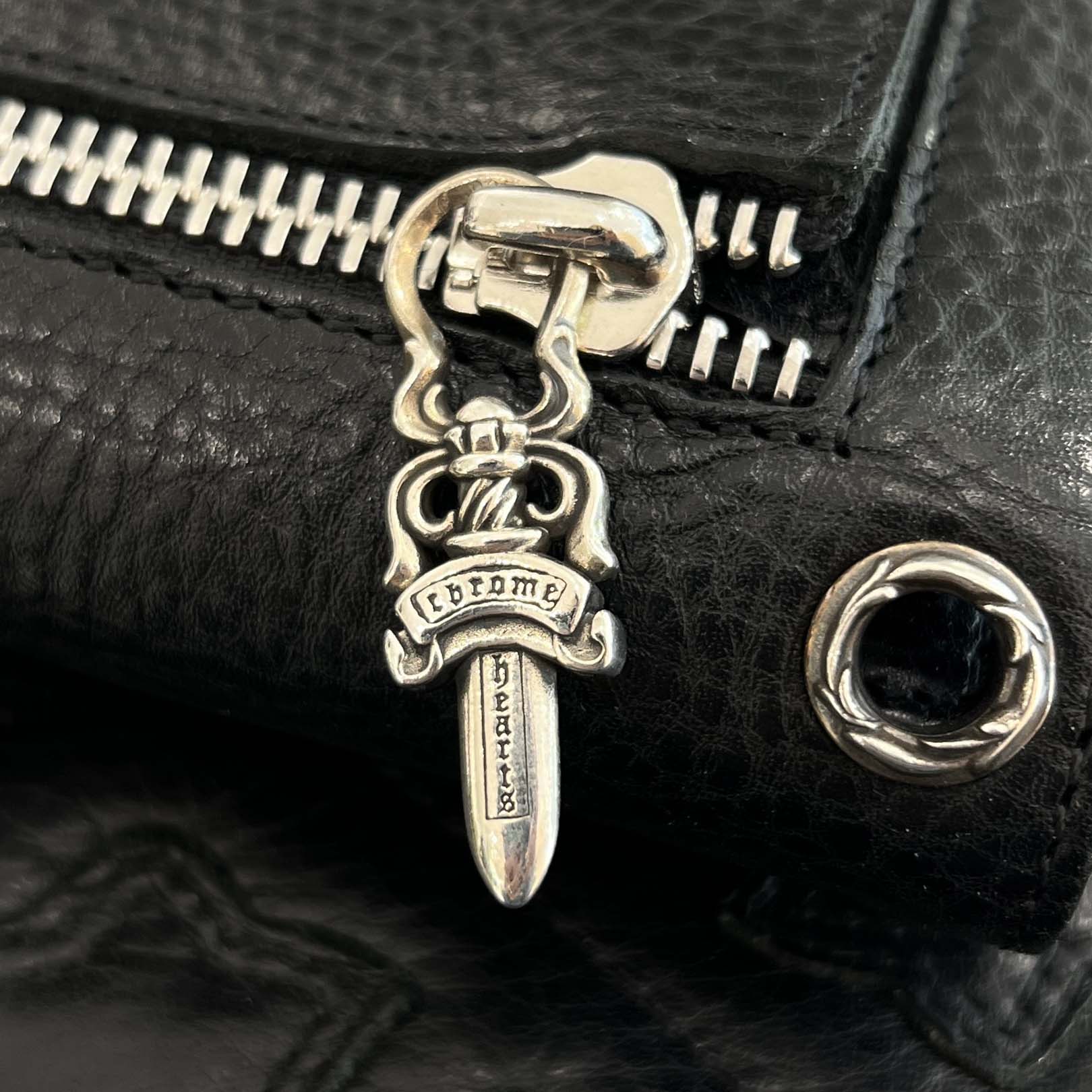 CHROME HEARTS Wave Cross Ball Wallet クロムハーツ ウェーブクロス