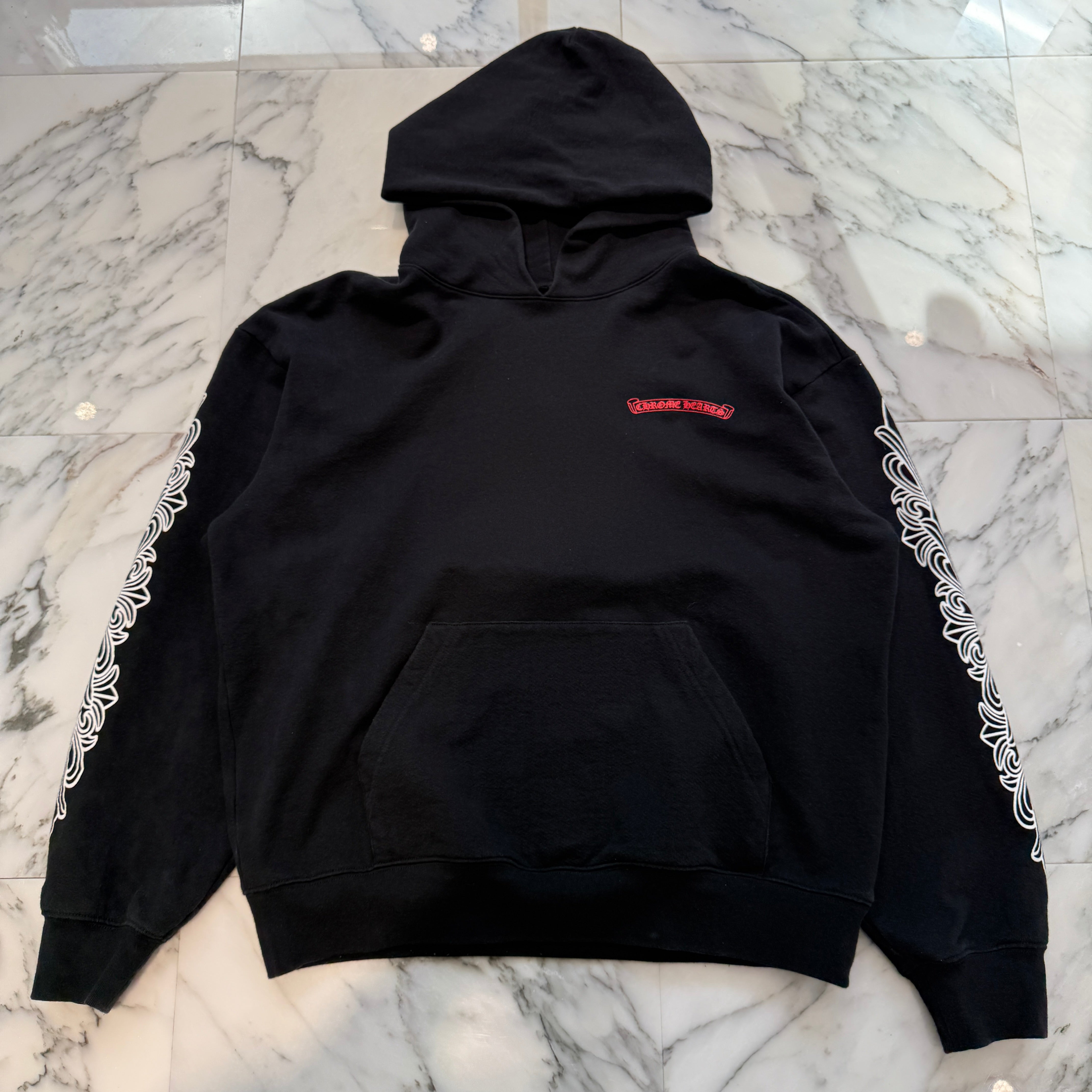 CHROME HEARTS × MATTY BOY 99 Eyes Chomper Pullover Hoodie Size XL クロムハーツ × マッティボーイ 99アイズ チョンパー プルオーバーフーディー サイズXL