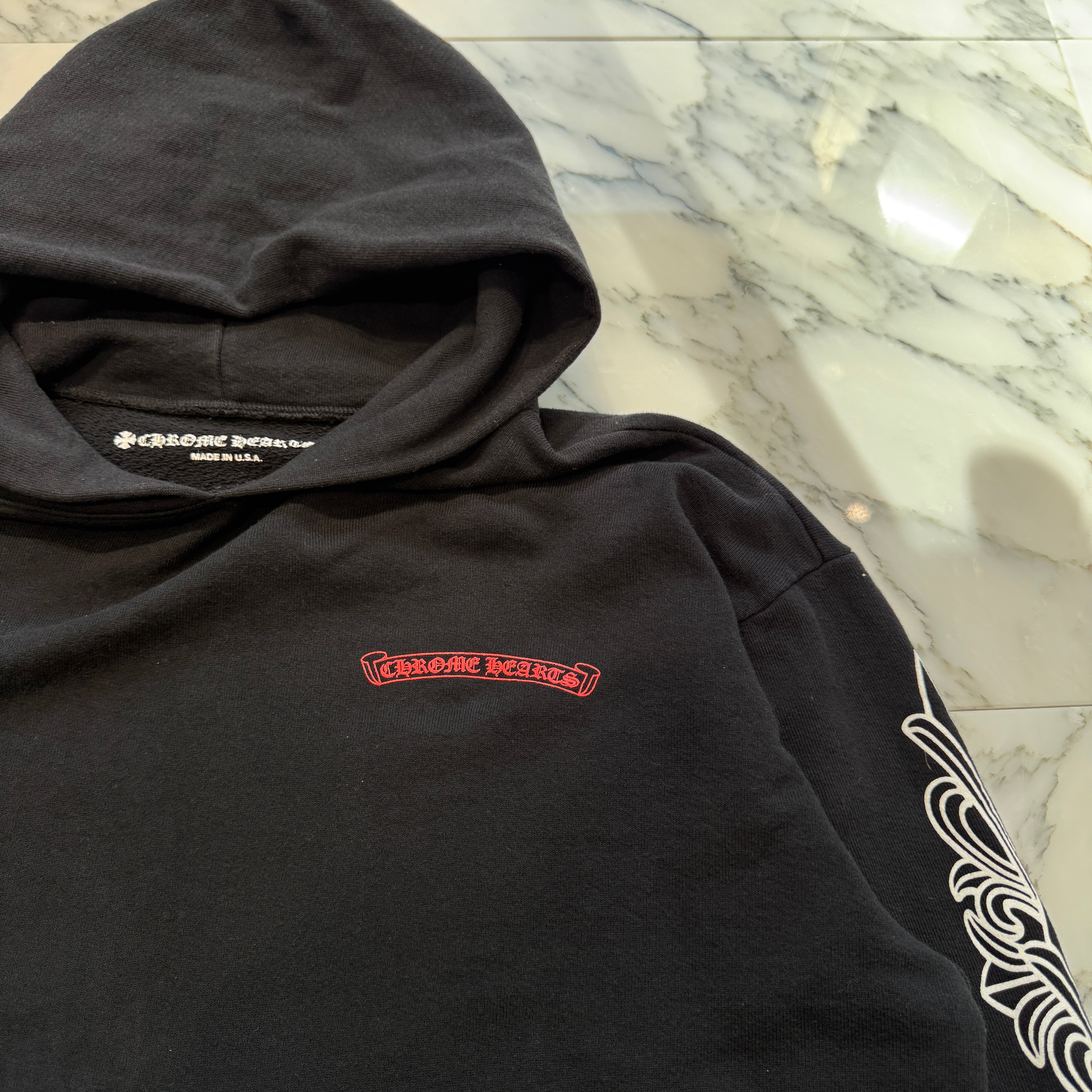 CHROME HEARTS × MATTY BOY 99 Eyes Chomper Pullover Hoodie Size XL クロムハーツ × マッティボーイ 99アイズ チョンパー プルオーバーフーディー サイズXL