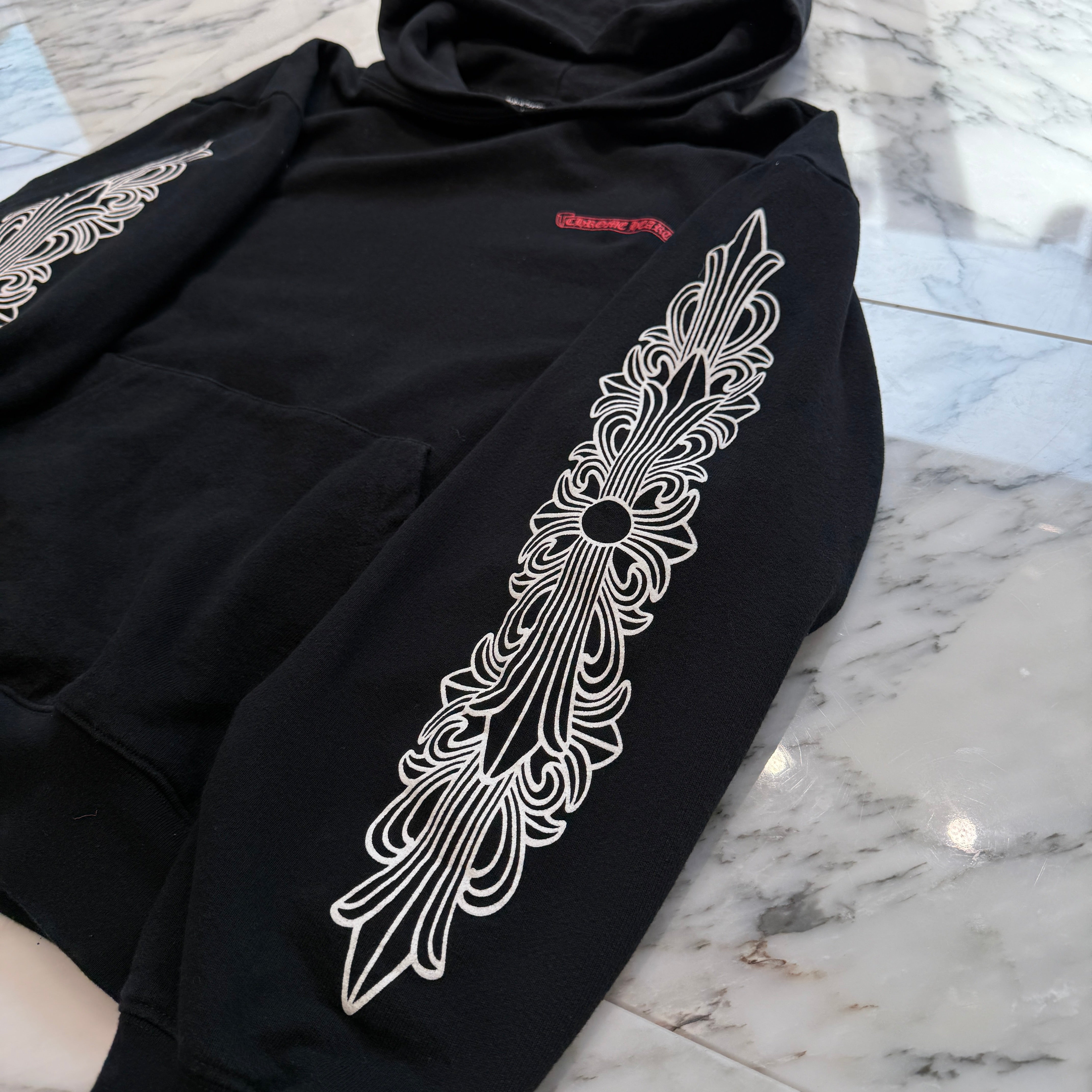 クロムハーツ MATTY BOY 99EYES CHOMPER フーディー L CHROME HEARTS × MATTY BOY 99 Eyes Chomper Pullover Hoodie