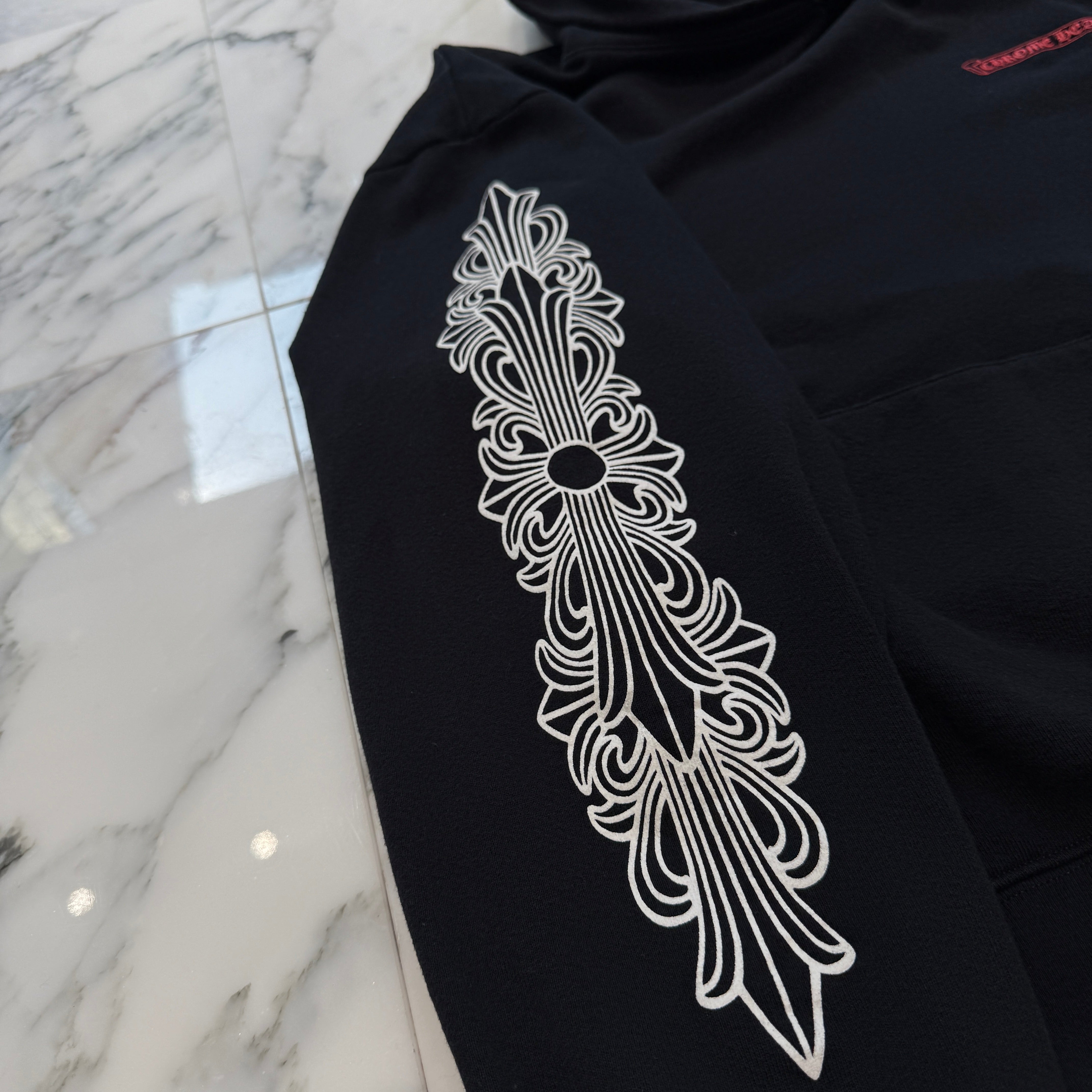CHROME HEARTS × MATTY BOY 99 Eyes Chomper Pullover Hoodie