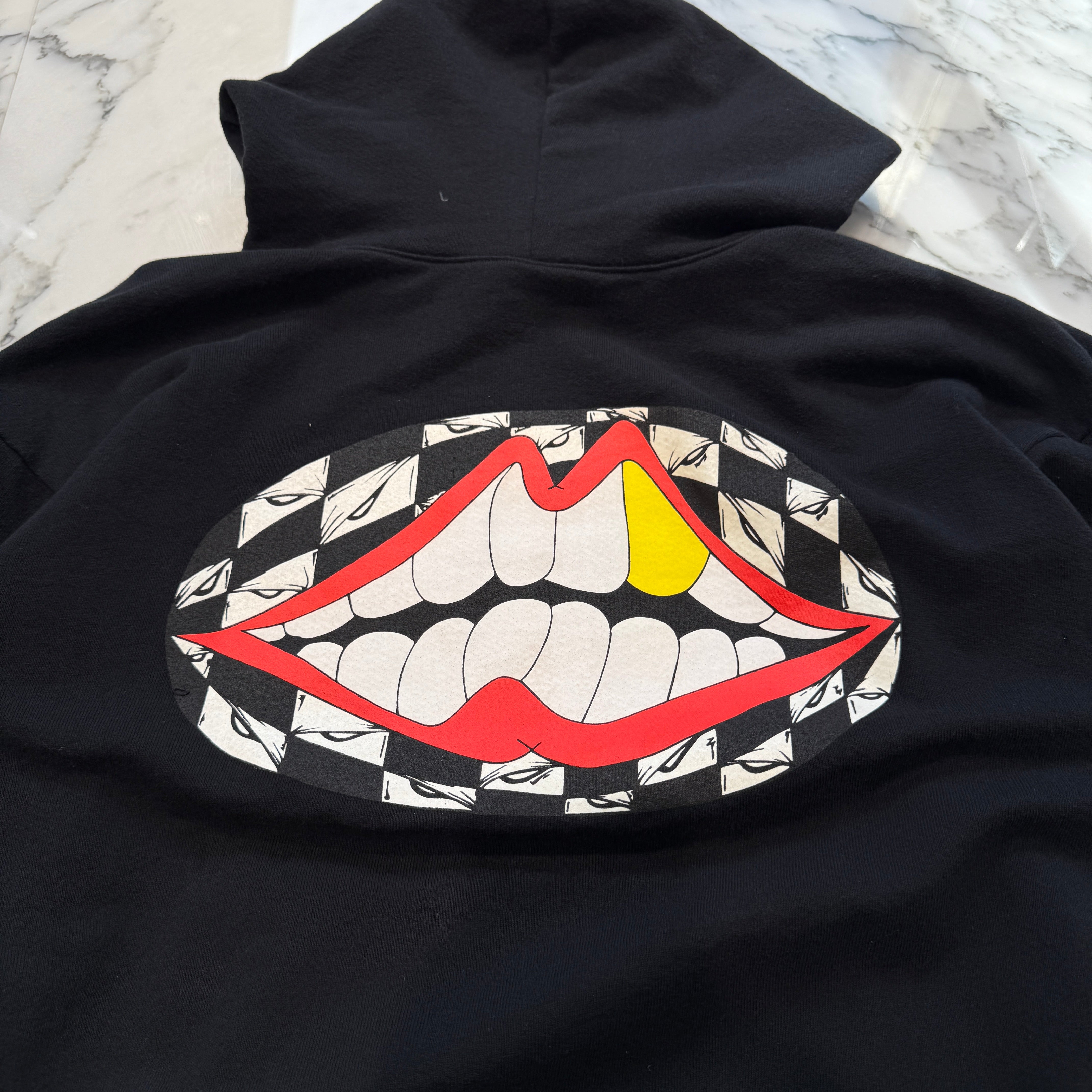 クロムハーツ MATTY BOY 99EYES CHOMPER フーディー L CHROME HEARTS × MATTY BOY 99 Eyes Chomper Pullover Hoodie