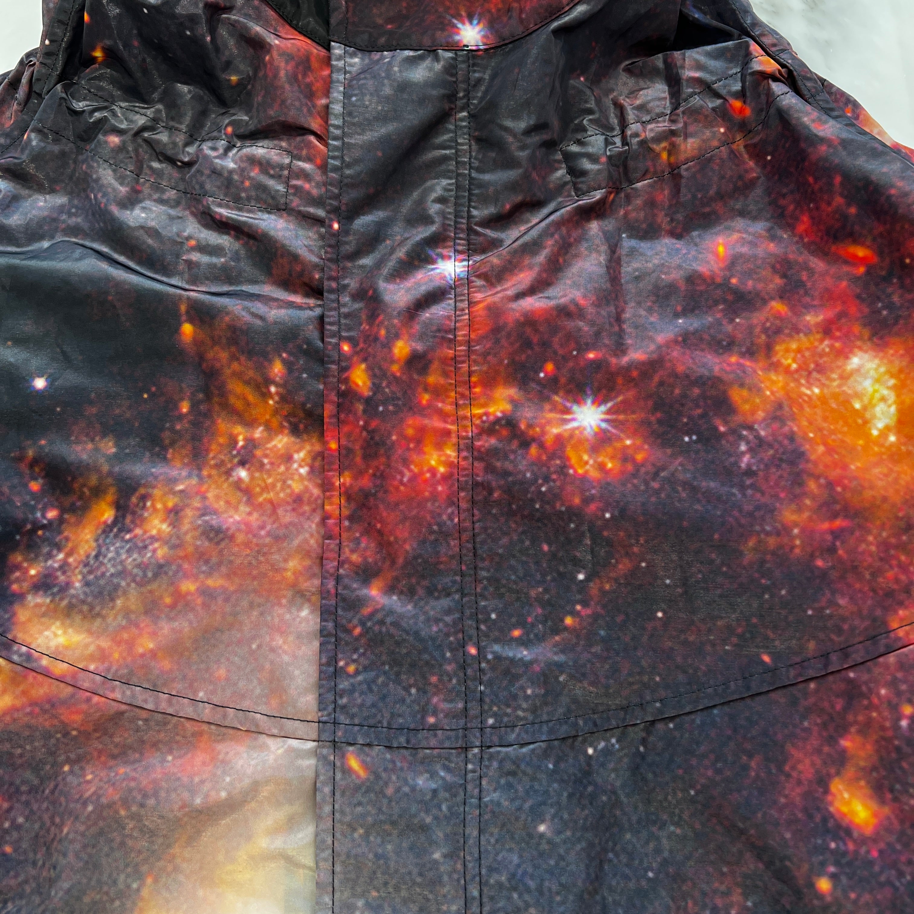 DIOR 2023AW Galaxy Print Astral Wind Breaker 393C401B5924 Size 44 ディオール ギャラクシープリント アストラル ウィンドブレーカー サイズ44