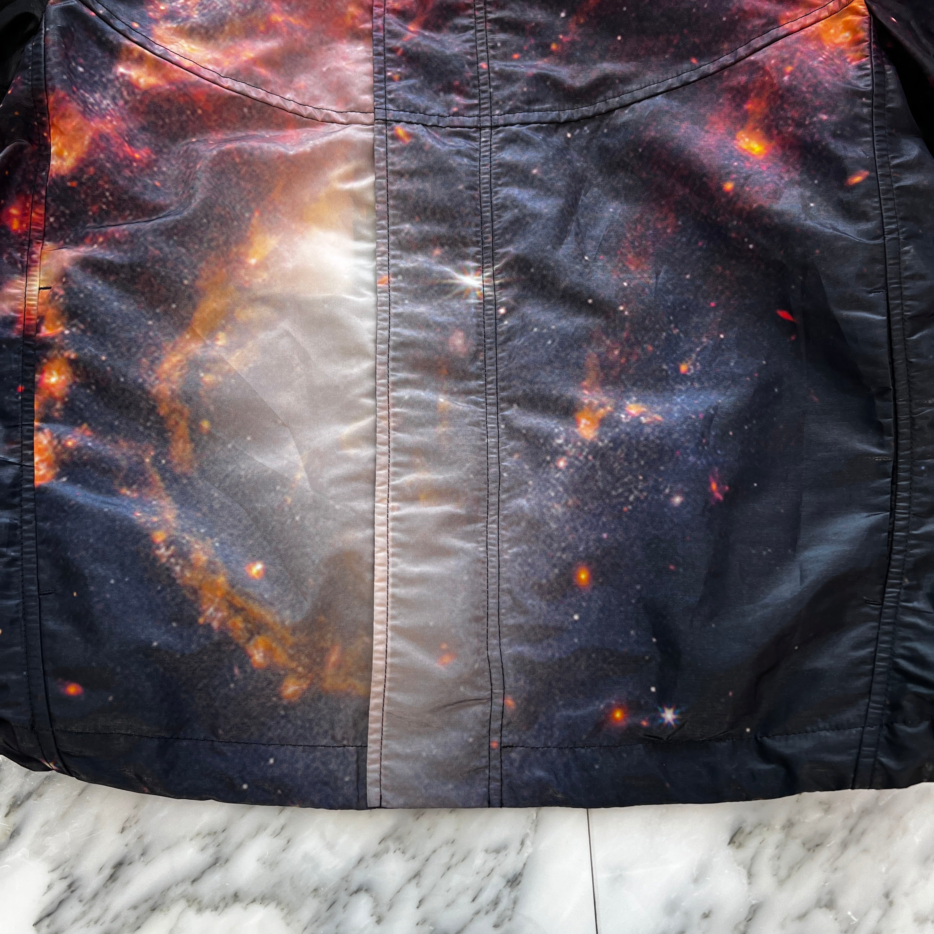 DIOR 2023AW Galaxy Print Astral Wind Breaker 393C401B5924 Size 44 ディオール ギャラクシープリント アストラル ウィンドブレーカー サイズ44