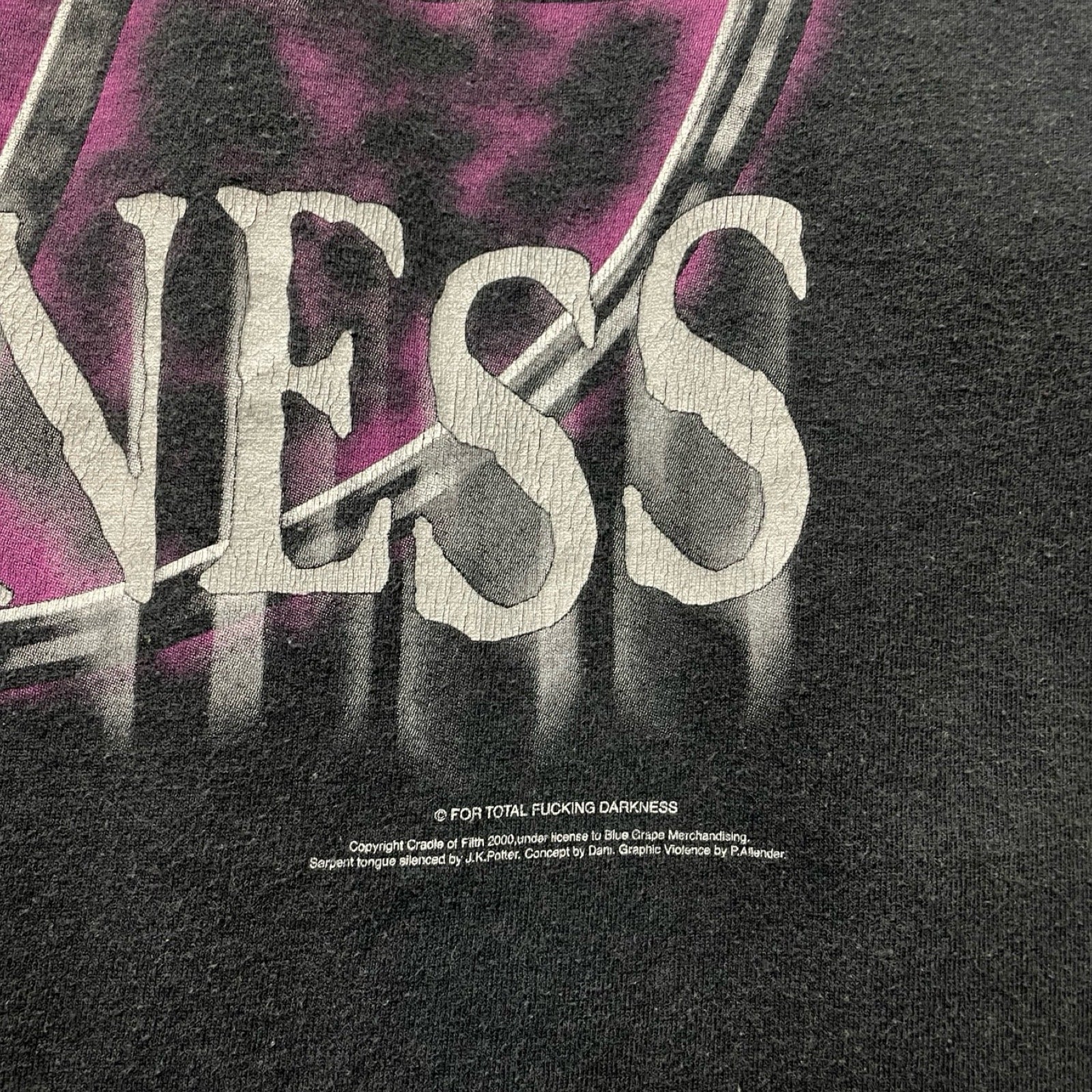 Vintage 00's Cradle Of Filth 