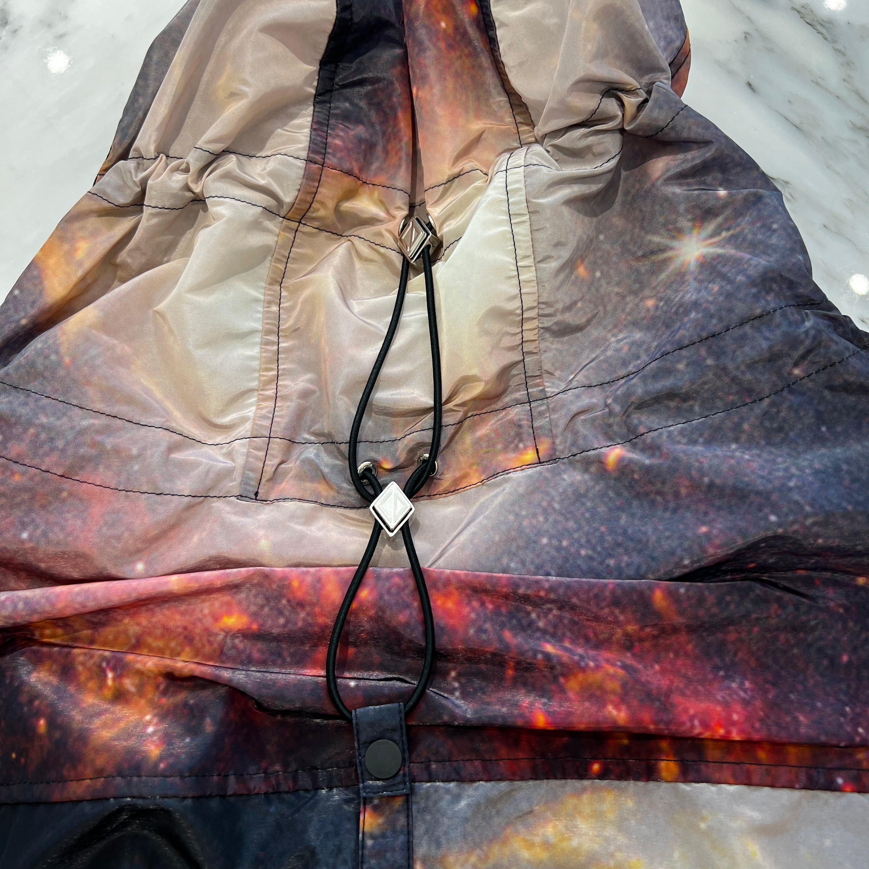 DIOR 2023AW Galaxy Print Astral Wind Breaker 393C401B5924 Size 44 ディオール ギャラクシープリント アストラル ウィンドブレーカー サイズ44