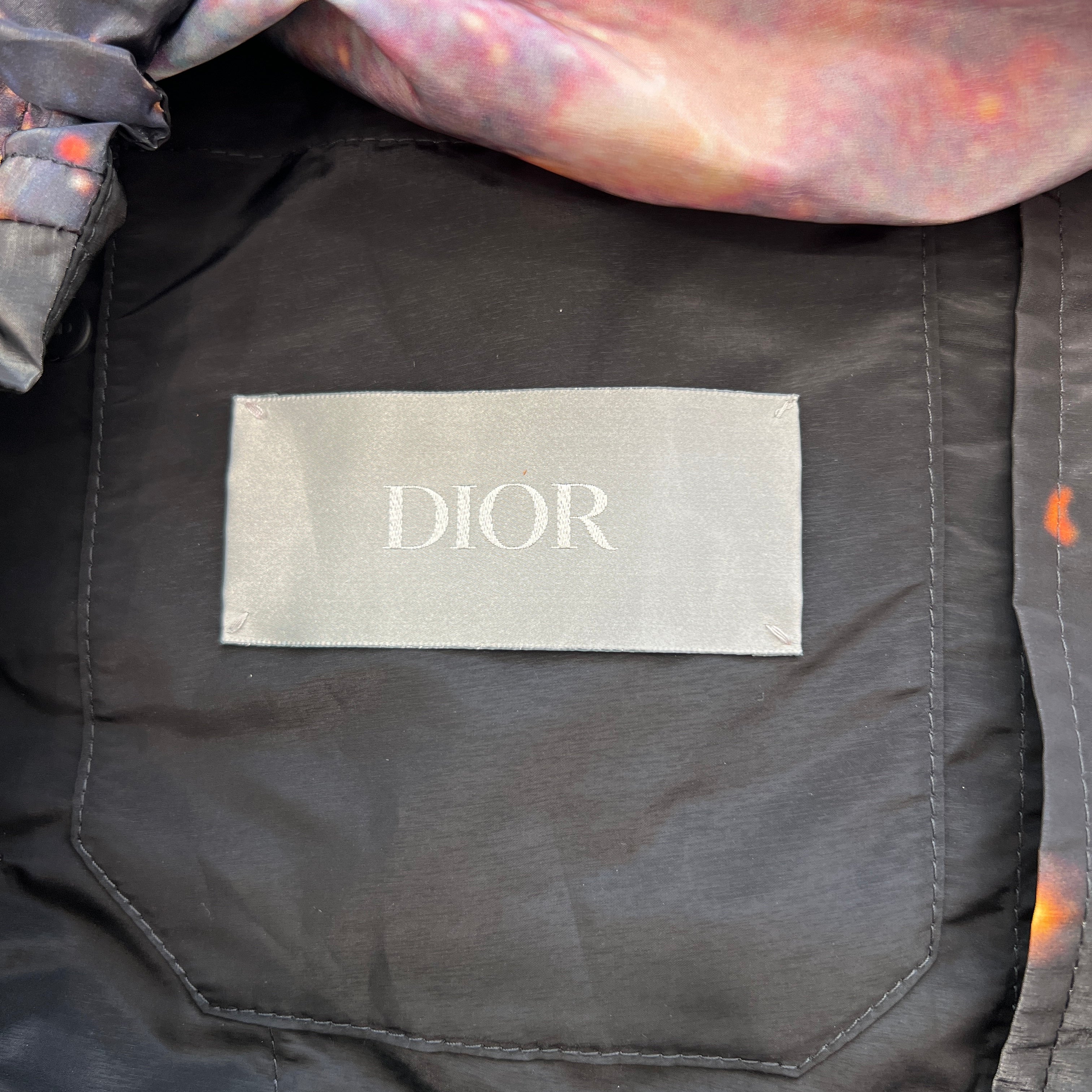 DIOR 2023AW Galaxy Print Astral Wind Breaker 393C401B5924 Size 44 ディオール ギャラクシープリント アストラル ウィンドブレーカー サイズ44
