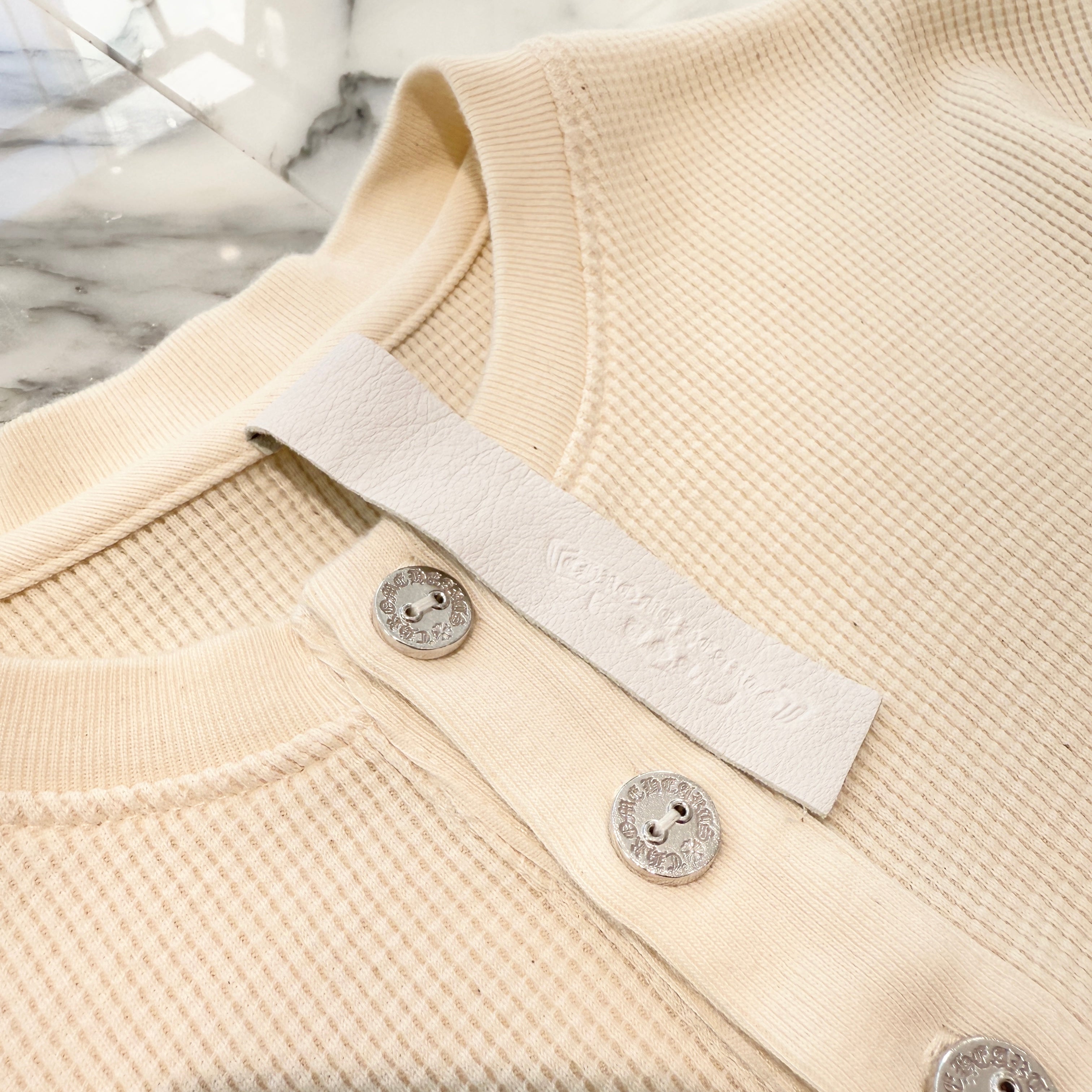 CHROME HEARTS 2024SS Y NOT CH Logo Embroidery Thermal Tee Size M クロムハーツ ワイノット CHロゴ刺繍 サーマル Tシャツ サイズM