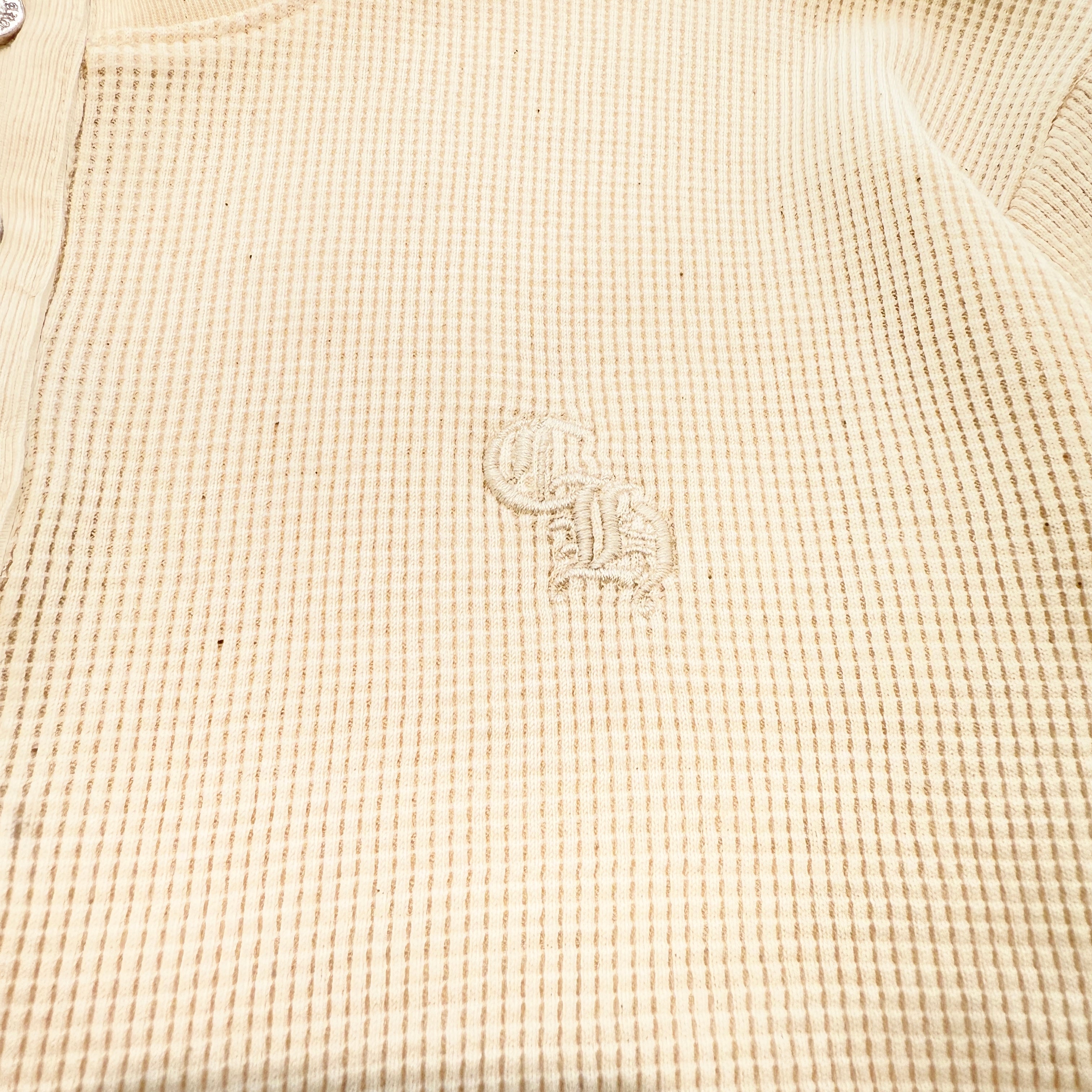 CHROME HEARTS 2024SS Y NOT CH Logo Embroidery Thermal Tee Size M クロムハーツ ワイノット CHロゴ刺繍 サーマル Tシャツ サイズM
