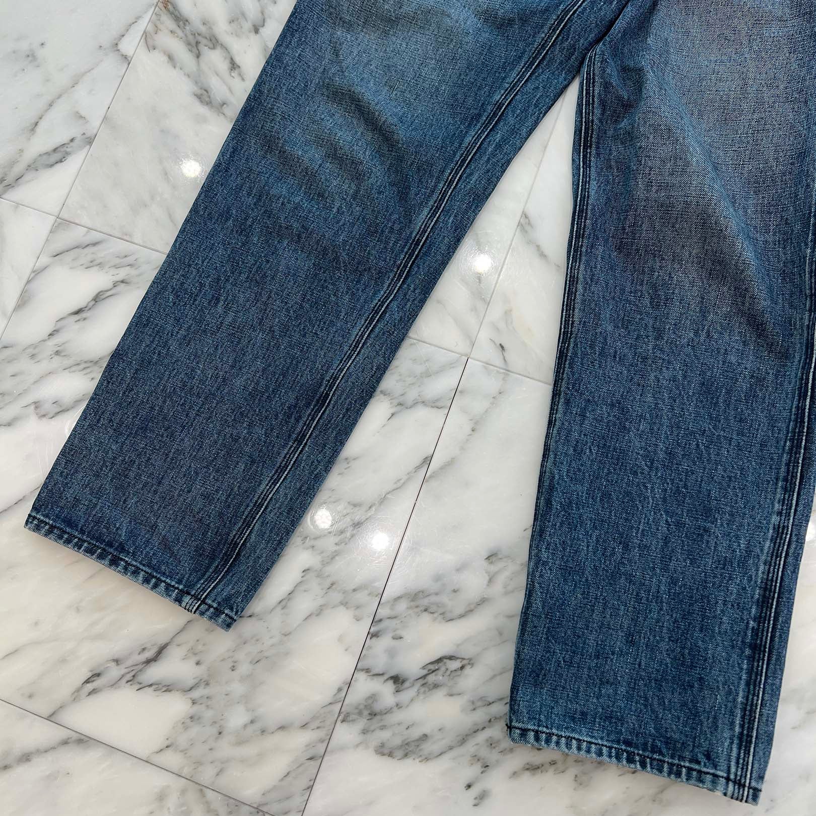CHROME HEARTS Cross Ball Button Denim Pants Size 28 クロムハーツ クロスボールボタン デニムパンツ サイズ28