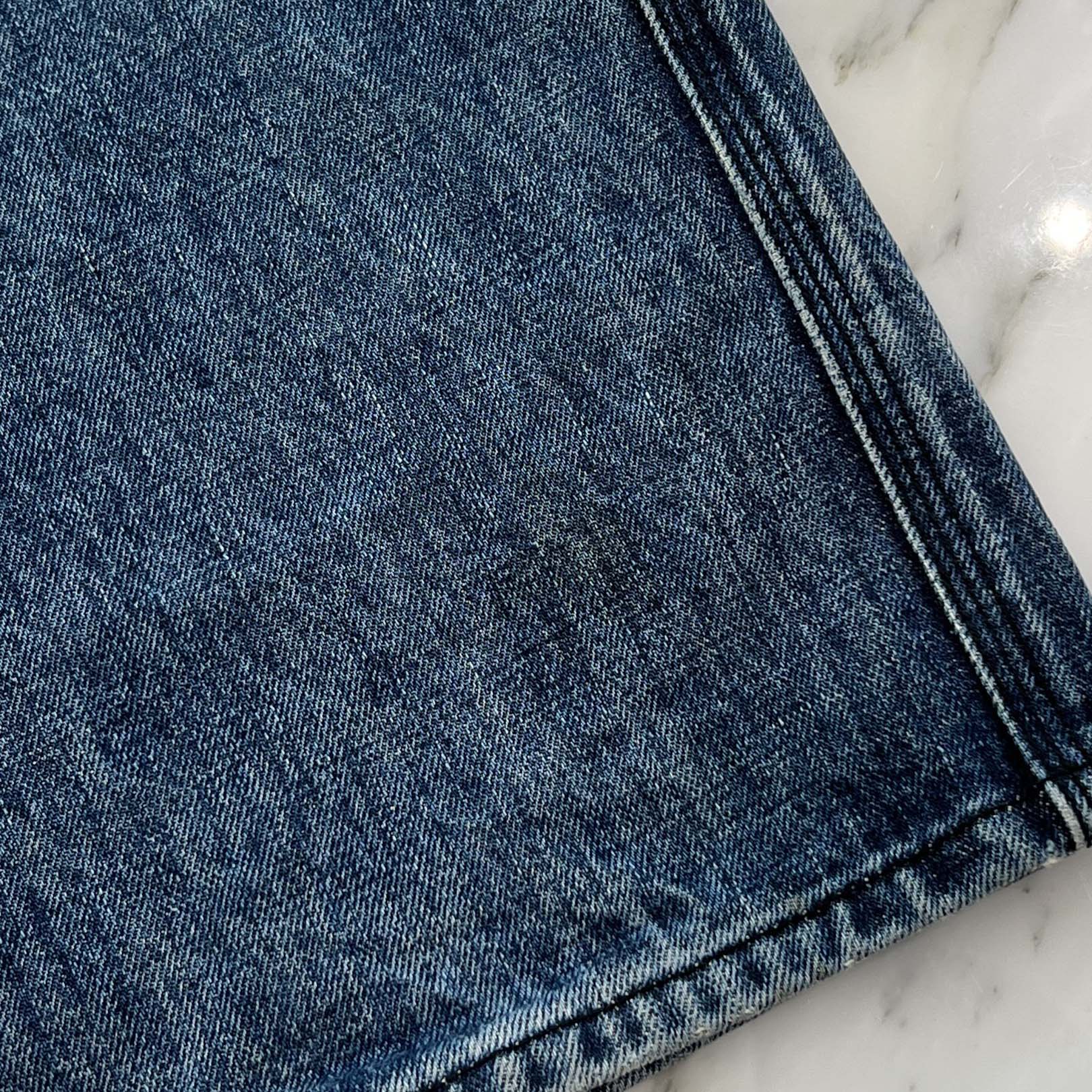 CHROME HEARTS Cross Ball Button Denim Pants Size 28 クロムハーツ クロスボールボタン デニムパンツ サイズ28