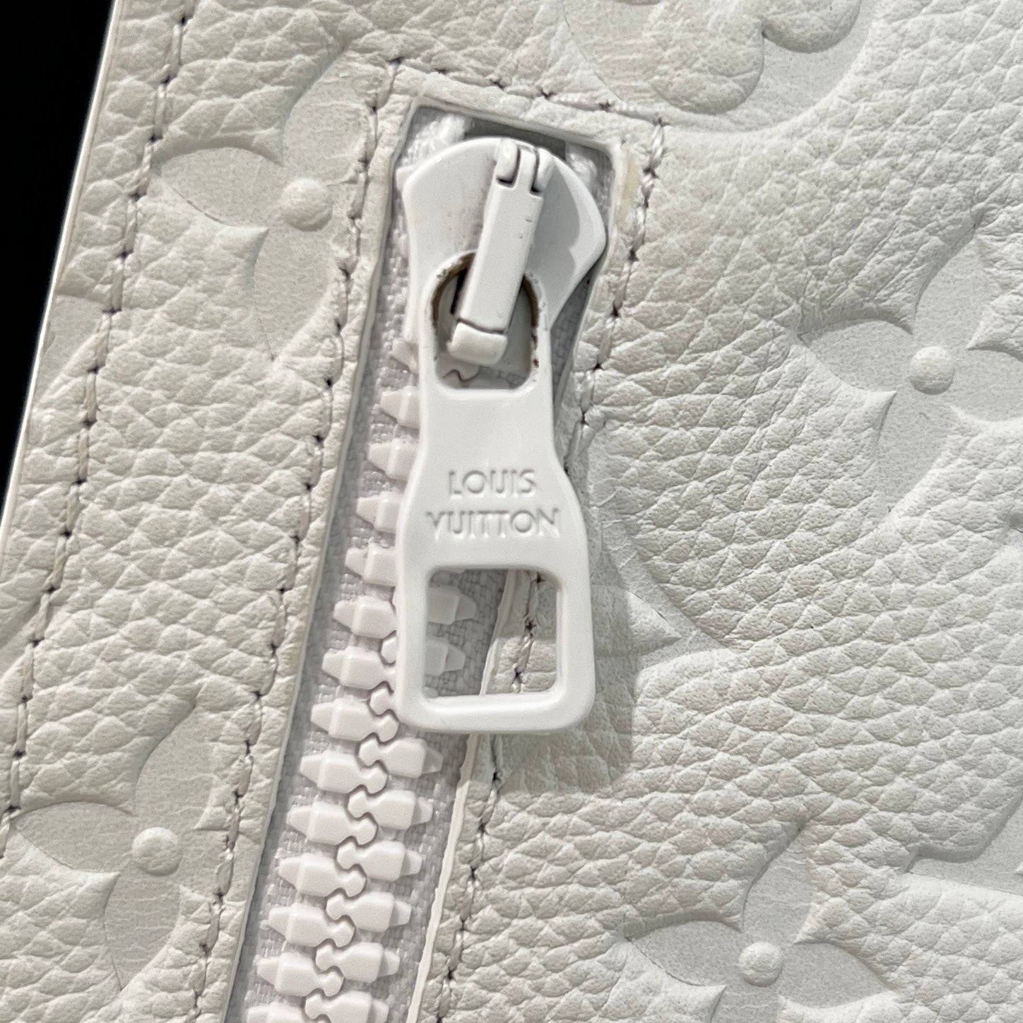 LOUIS VUITTON × Virgil Abloh 2019SS LV Monogram Leather Harness Vest Size S ルイヴィトン × ヴァージルアブロー LVモノグラム レザー ハーネス ベスト サイズS