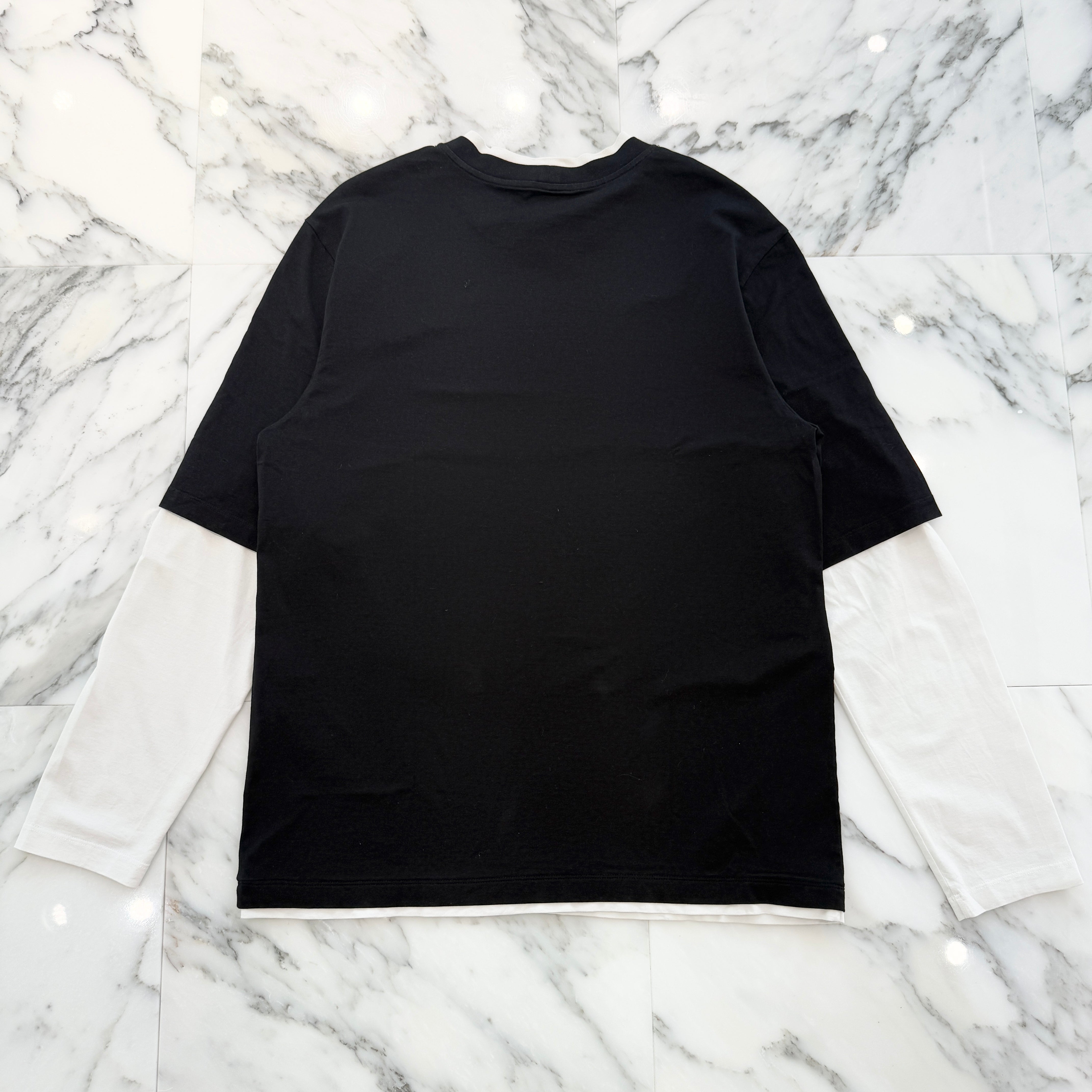 CELINE 2024AW 16 Loose Cotton Jersey Long Sleeve Tee 2X85N507Z