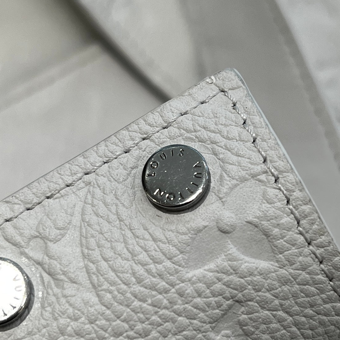 LOUIS VUITTON × Virgil Abloh 2019SS LV Monogram Leather Harness Vest Size S ルイヴィトン × ヴァージルアブロー LVモノグラム レザー ハーネス ベスト サイズS