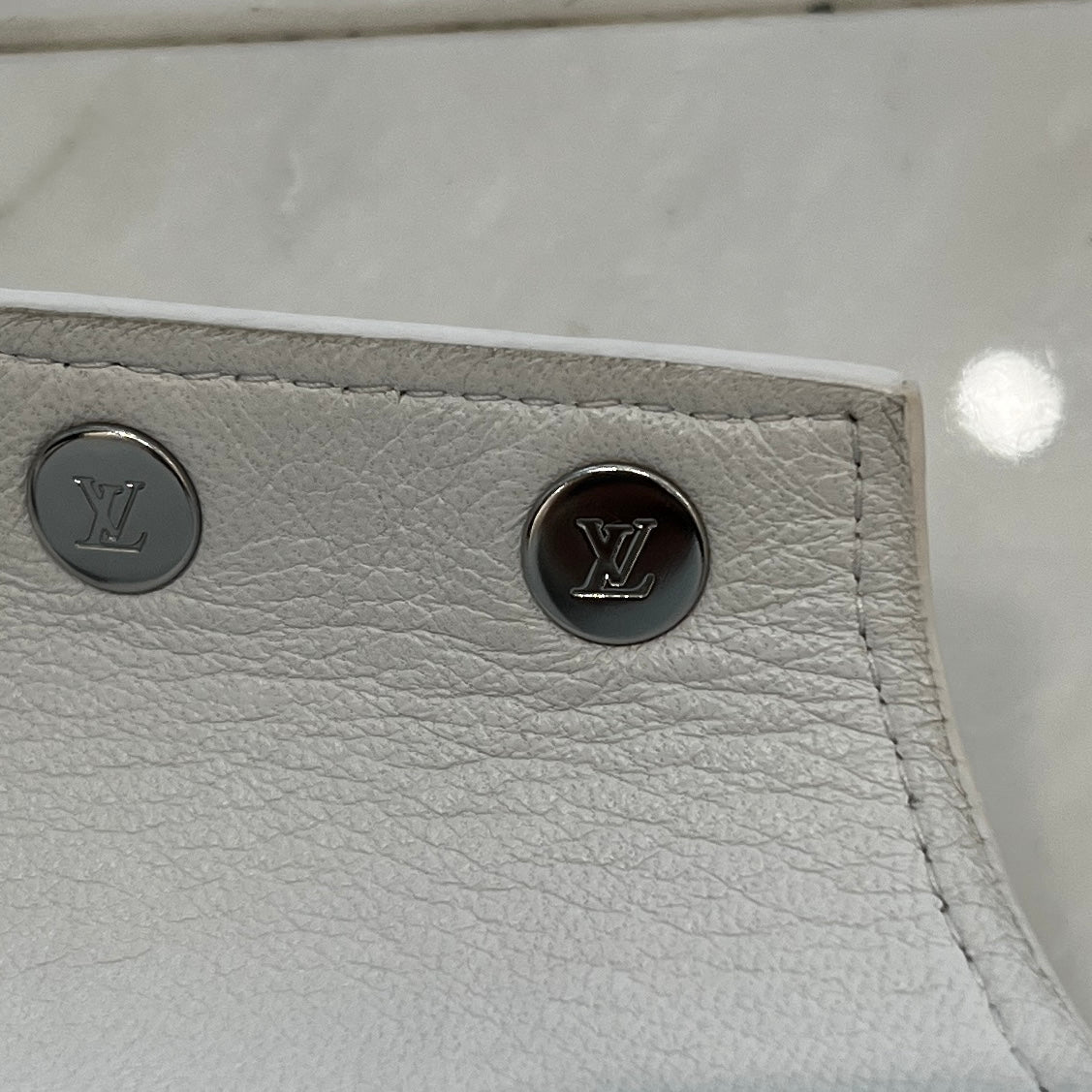 LOUIS VUITTON × Virgil Abloh 2019SS LV Monogram Leather Harness Vest Size S ルイヴィトン × ヴァージルアブロー LVモノグラム レザー ハーネス ベスト サイズS