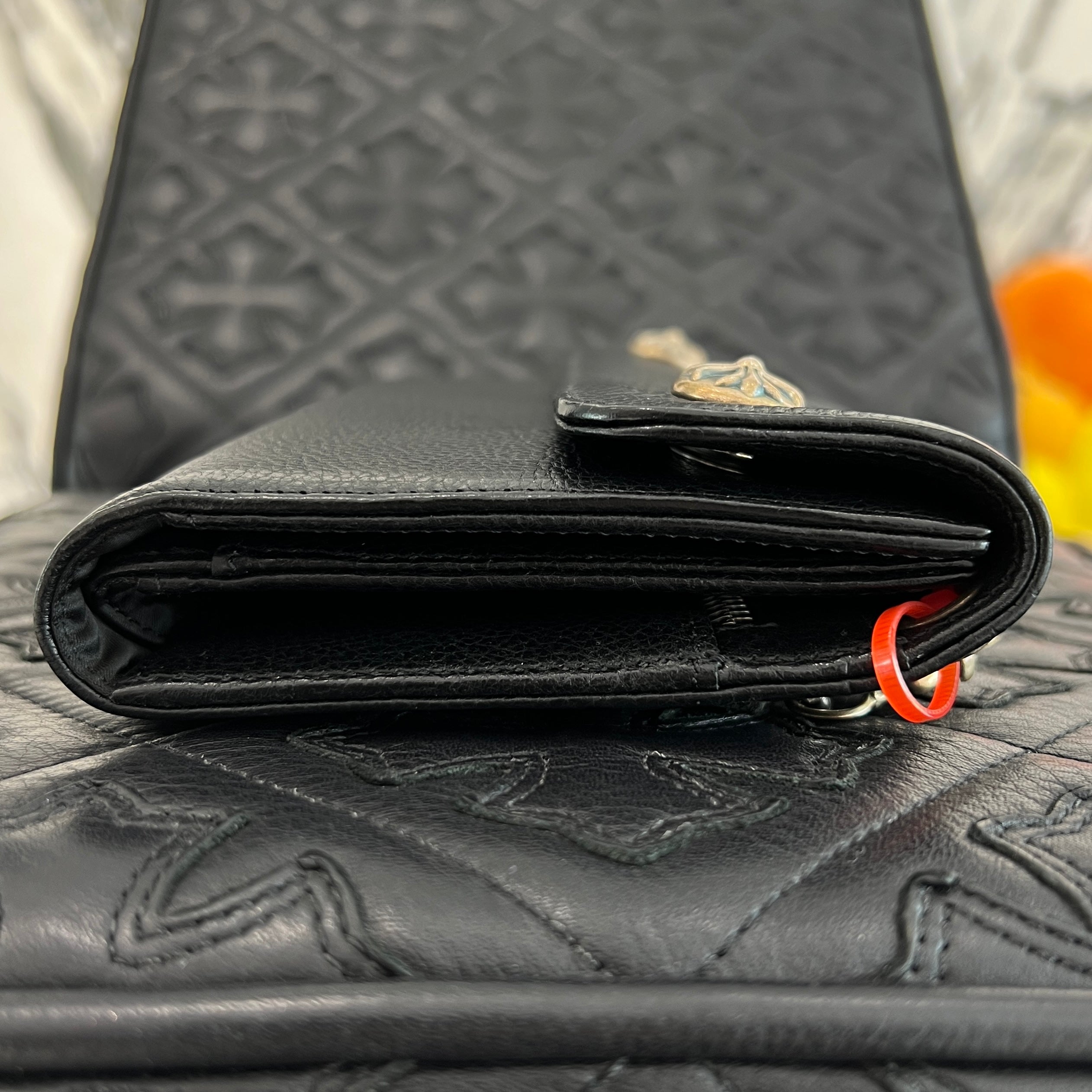 CHROME HEARTS Wave Cross Ball Wallet クロムハーツ ウェーブクロスボール ウォレット