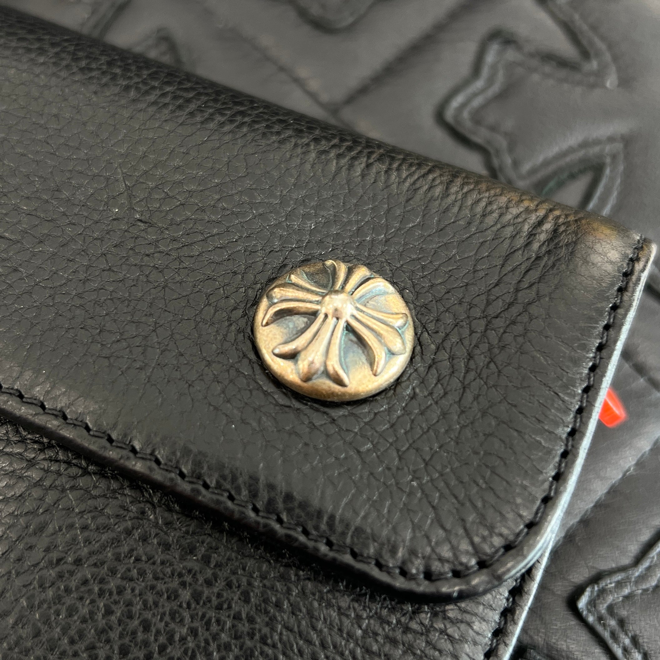 CHROME HEARTS Wave Cross Ball Wallet クロムハーツ ウェーブクロスボール ウォレット