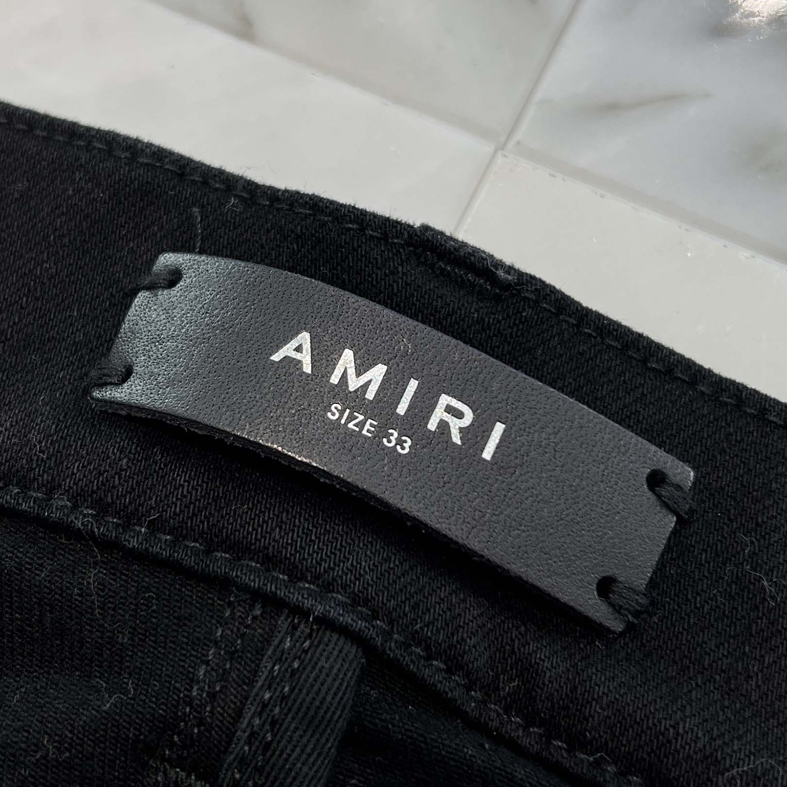 AMIRI MX-1 Bandana Distressed Skinny Jeans Size 33 アミリ MX-1 バンダナ ダメージ加工 スキニーデニム サイズ33