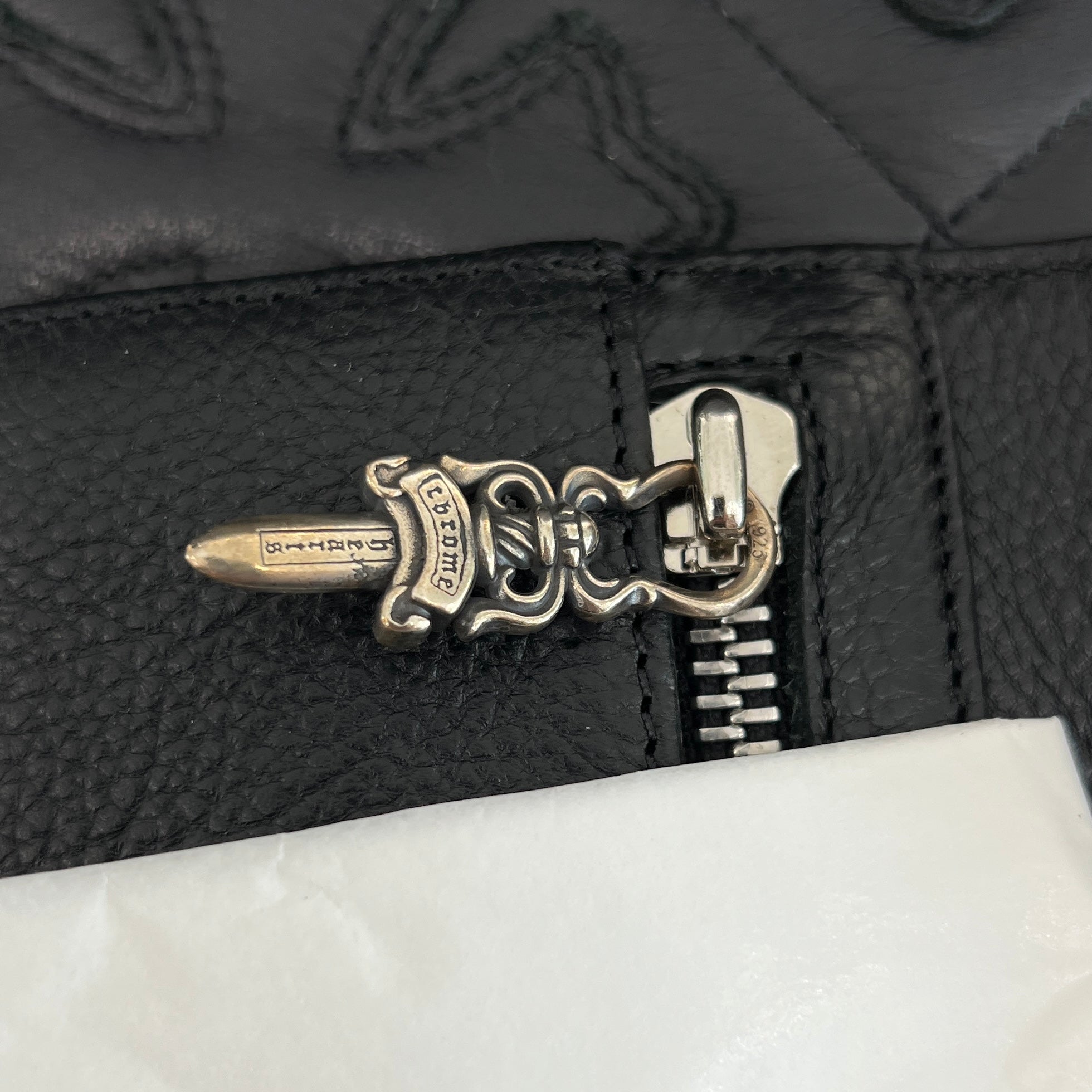 CHROME HEARTS Wave Cross Ball Wallet クロムハーツ ウェーブクロスボール ウォレット