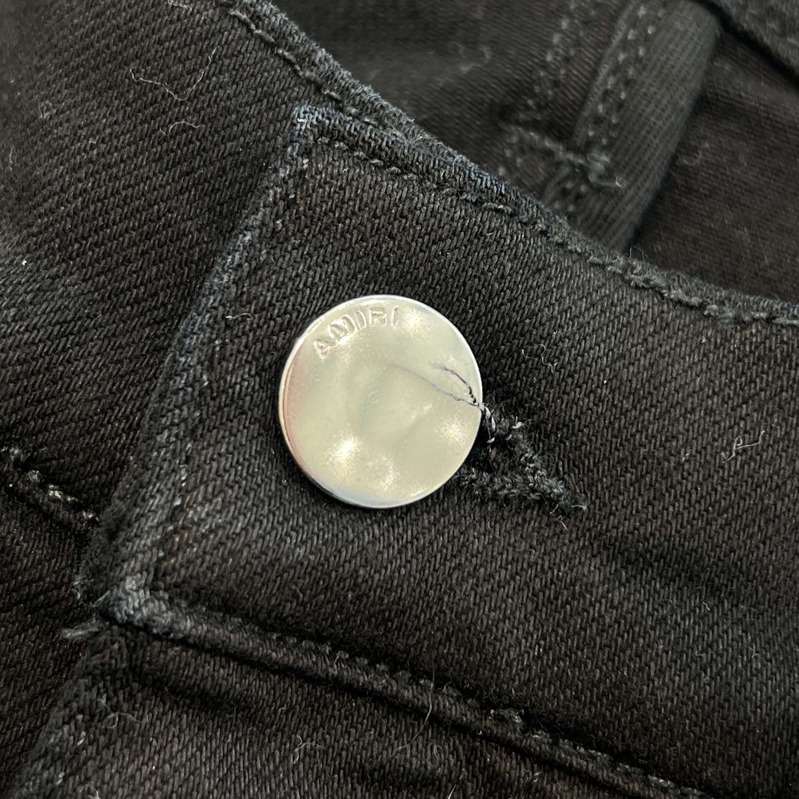 AMIRI MX-1 Bandana Distressed Skinny Jeans Size 33 アミリ MX-1 バンダナ ダメージ加工 スキニーデニム サイズ33