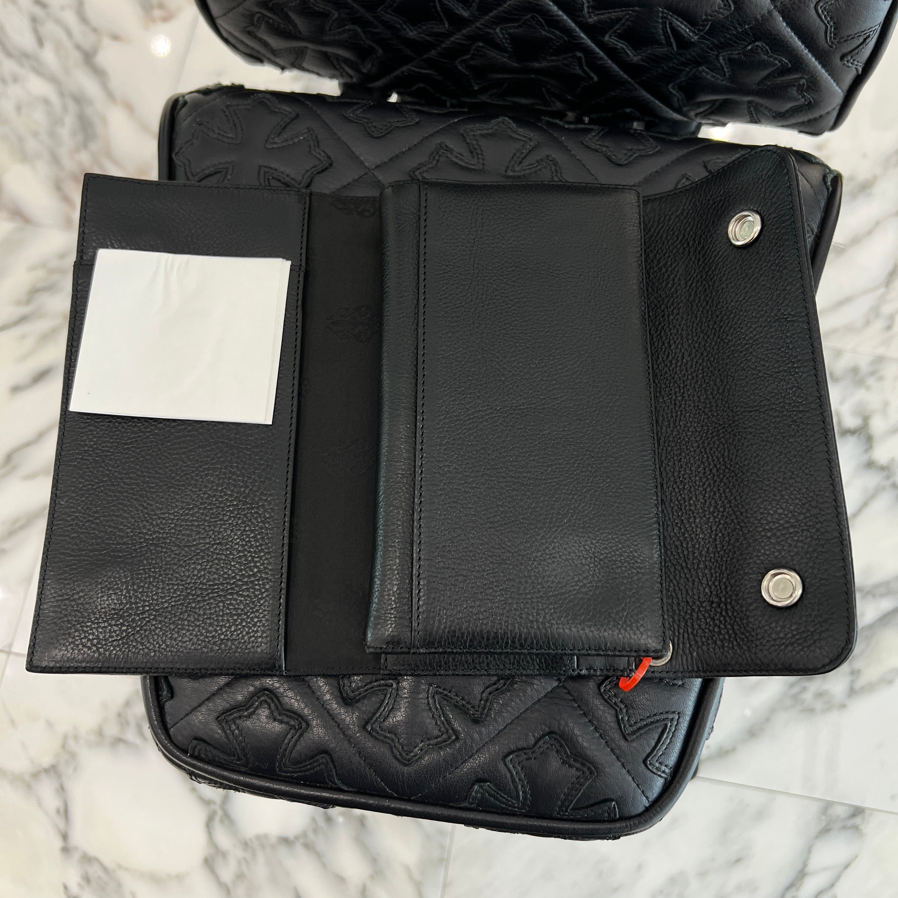 CHROME HEARTS Wave Cross Ball Wallet クロムハーツ ウェーブクロスボール ウォレット