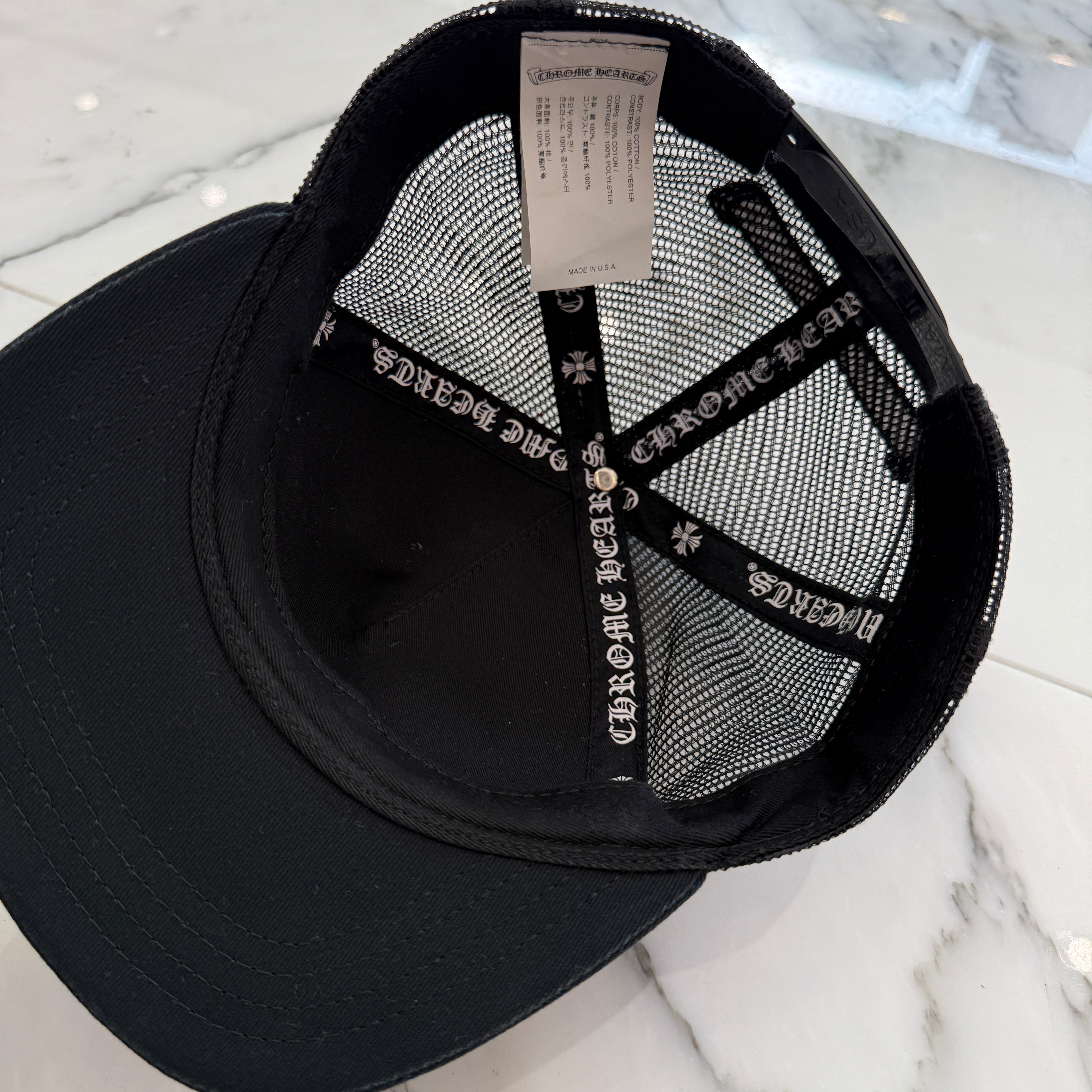 CHROME HEARTS CH Plus MADE IN HOLLYWOOD Trucker Mesh Cap Size ONE SIZE（53-60）クロムハーツ CHプラス メイドインハリウッド トラッカーメッシュキャップ サイズONE SIZE（53-60）