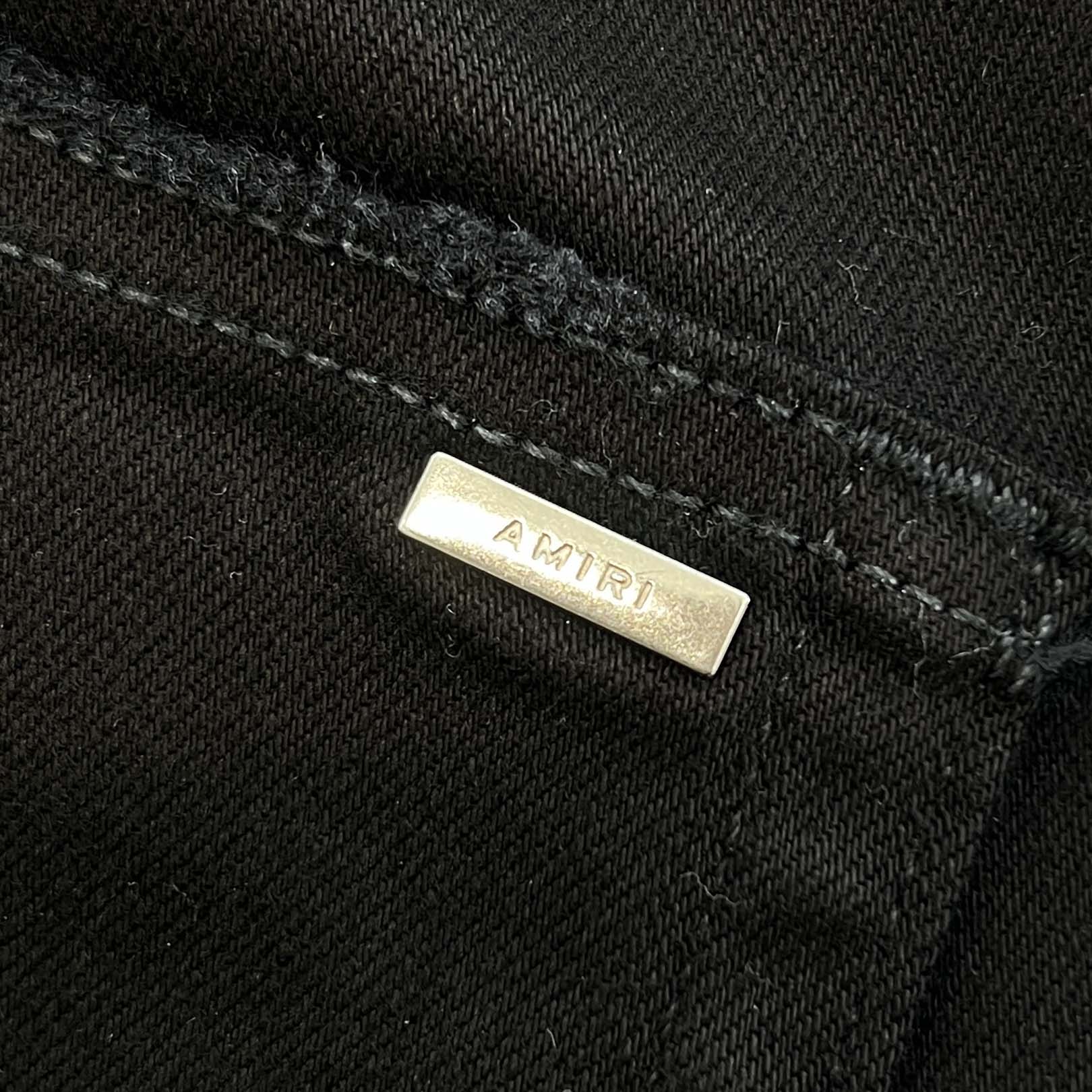 AMIRI MX-1 Bandana Distressed Skinny Jeans Size 33 アミリ MX-1 バンダナ ダメージ加工 スキニーデニム サイズ33