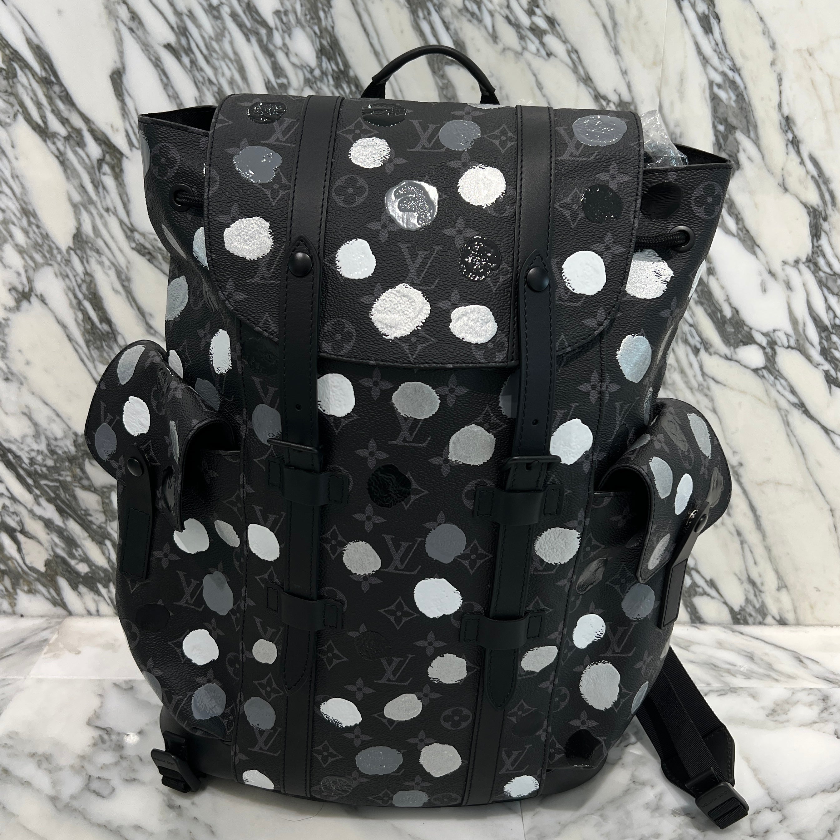 LOUIS VUITTON × YAYOI KUSAMA 2023SS Christopher MM M46403 ルイ